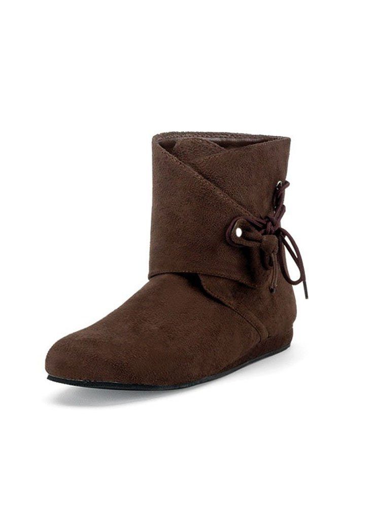 Pleaser Kostüm Bauernschuhe Herren braun