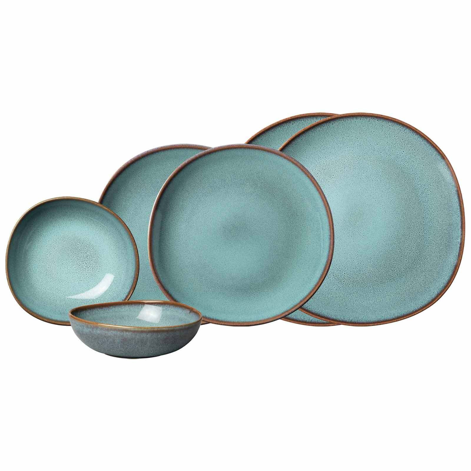 like. by Villeroy & Boch Kombiservice Lave Basic-Set 6er Set (6-tlg), 2 Personen, Steingut
