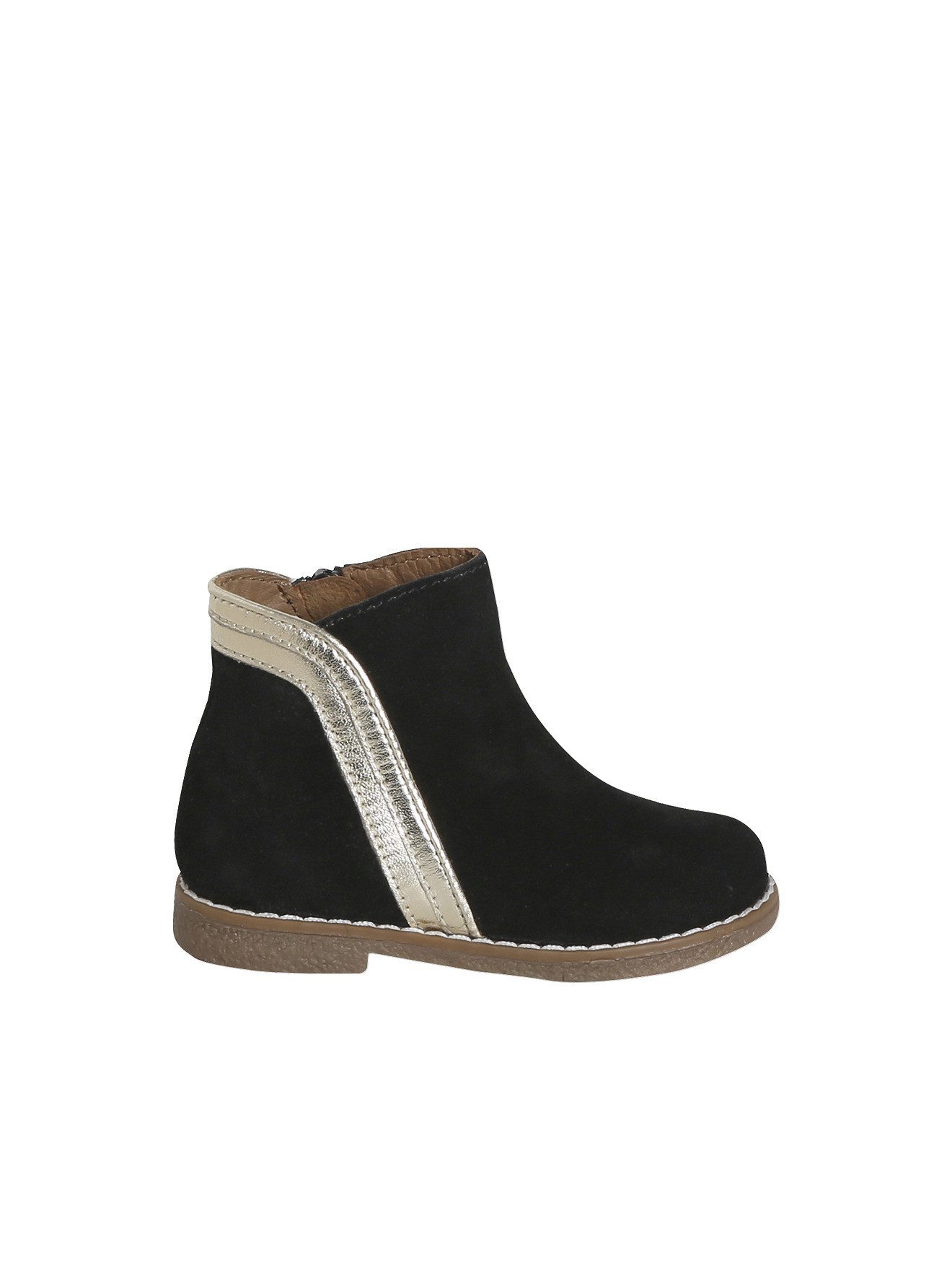 Baby Boots mit Reißverschluss & Glanzeffekt Babystiefel