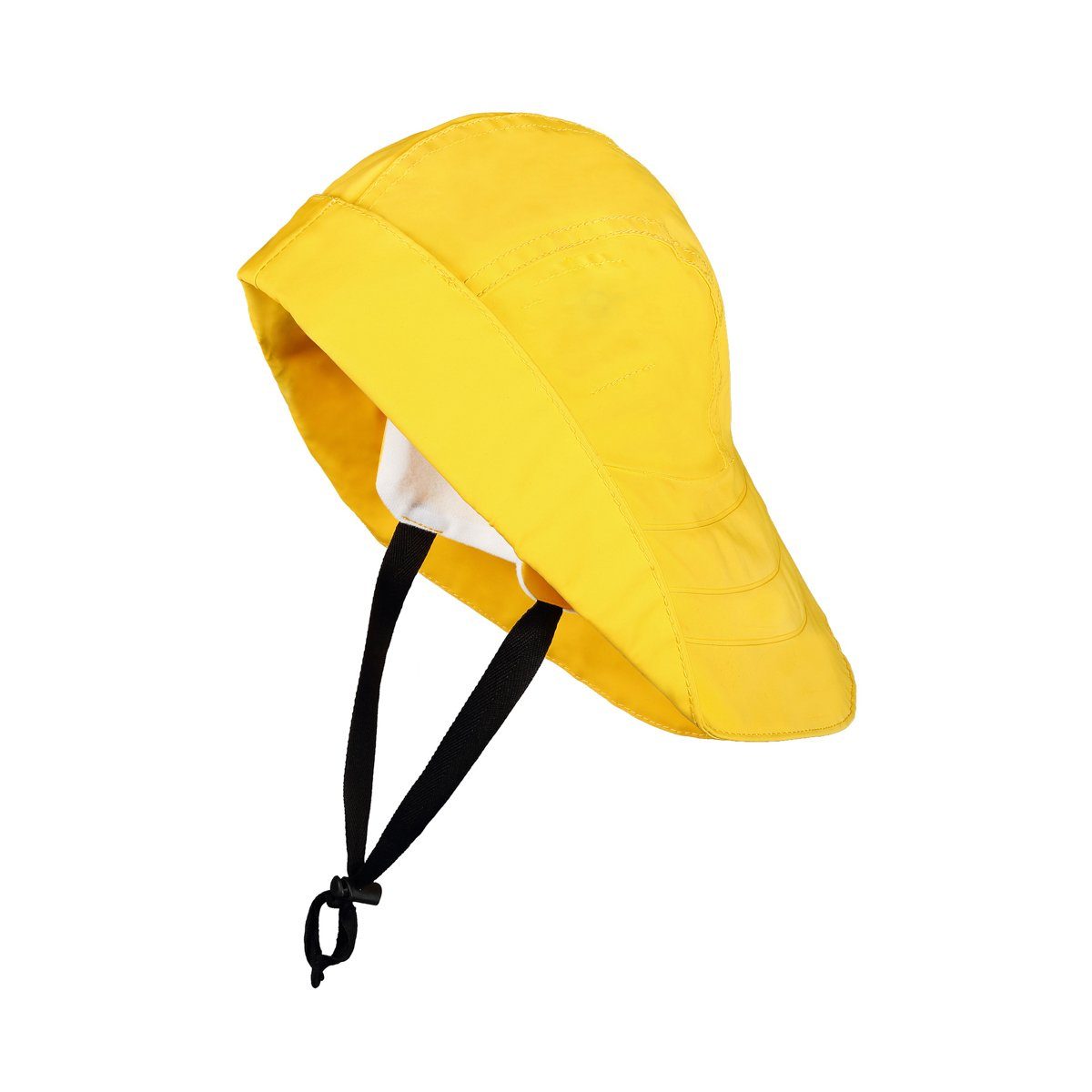 modAS Regenhut Südwester - Wasserdichte Regenmütze mit Kinnriemen und Innenfutter