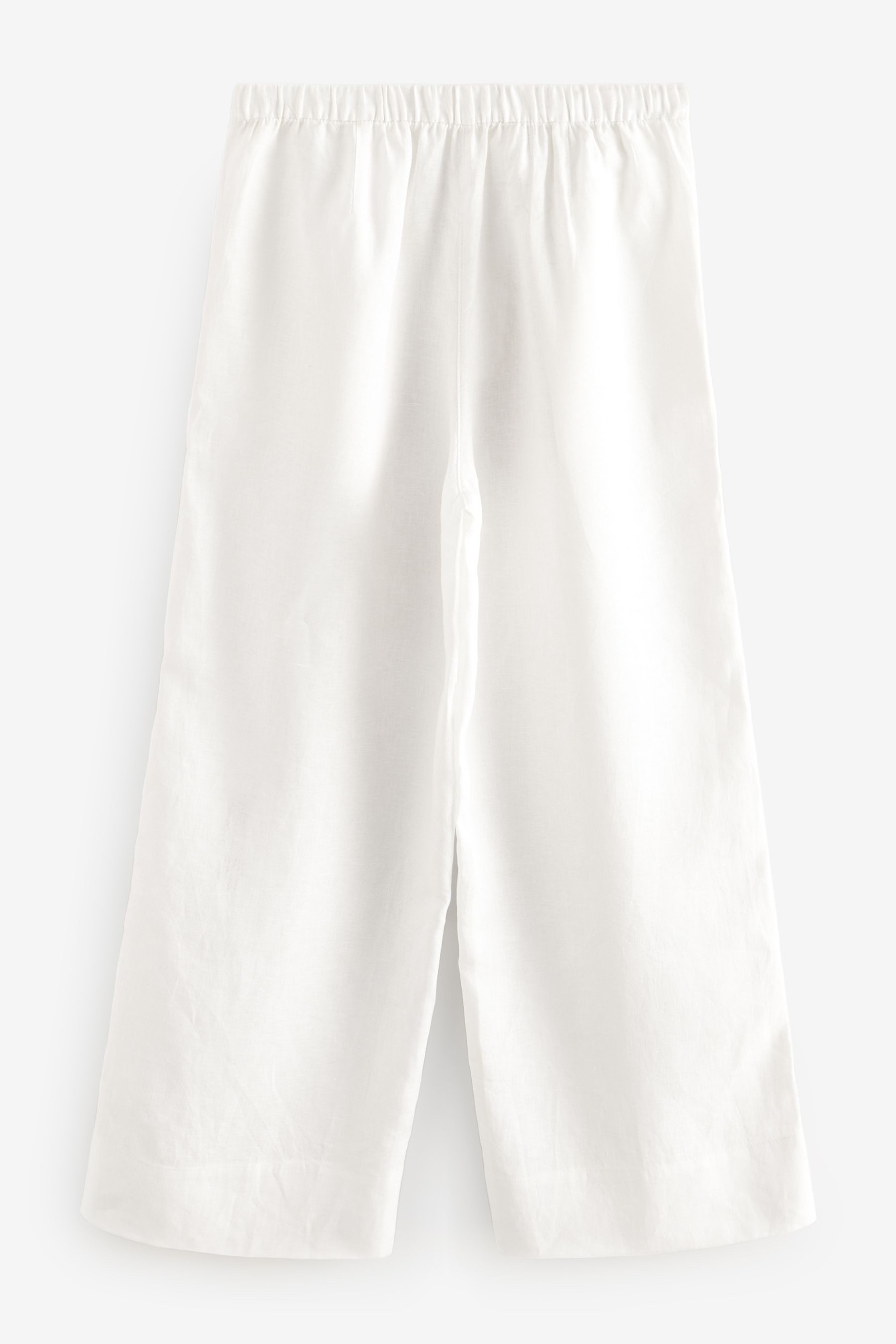 Next Palazzohose Premium-Hose mit weitem Bein aus 100 % Leinen (1-tlg) günstig online kaufen