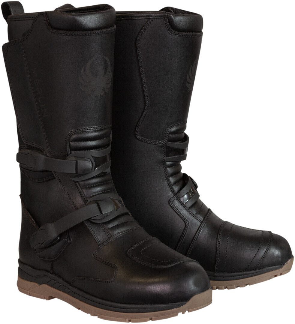 Merlin G24 Adana D3O Motorrad Stiefel Motorradstiefel Wasserdicht Atmungsaktiv
