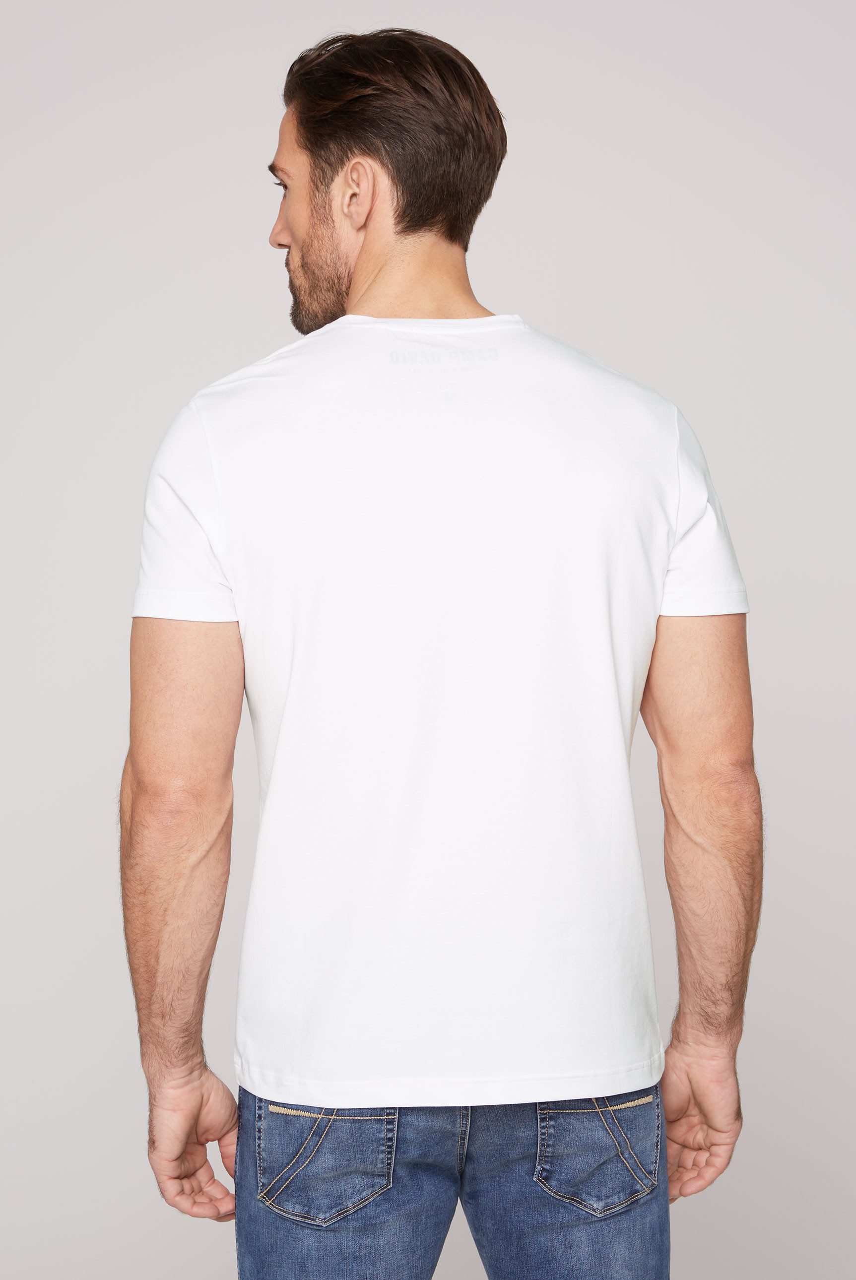 CAMP DAVID V-Shirt mit V-Ausschnitt, mit günstig online kaufen