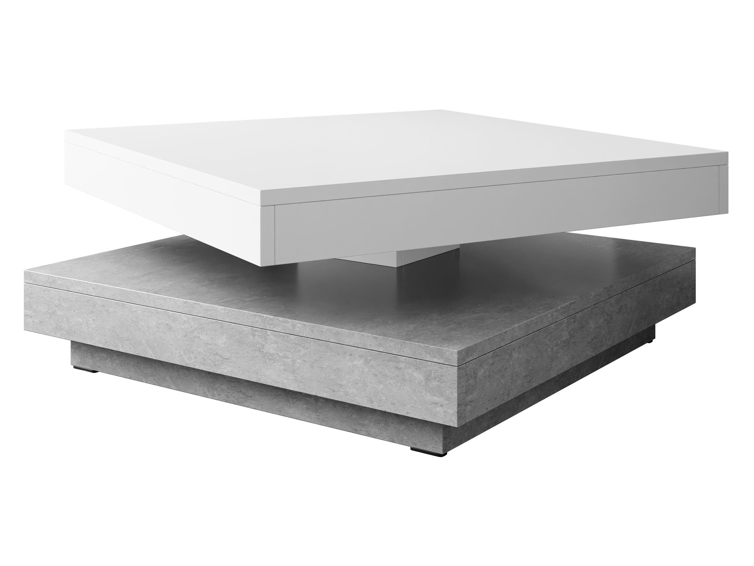 MIRJAN24 Couchtisch Nenani, Obere Tischplatte 360° frei drehbar günstig online kaufen