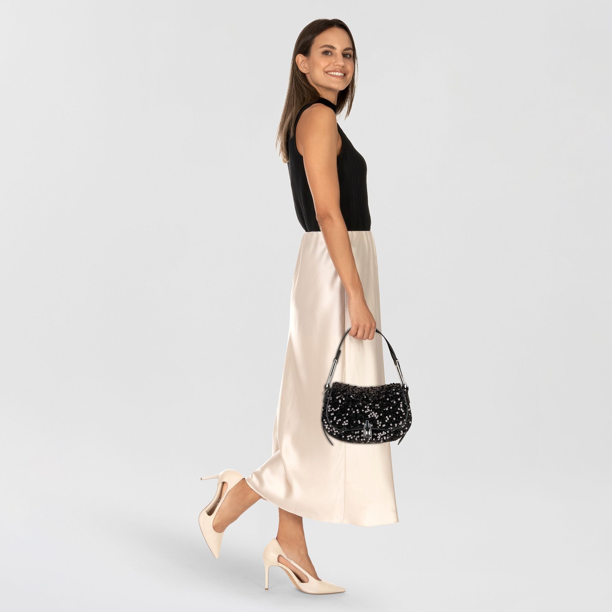 COCCINELLE Schultertasche Magie, Leder
