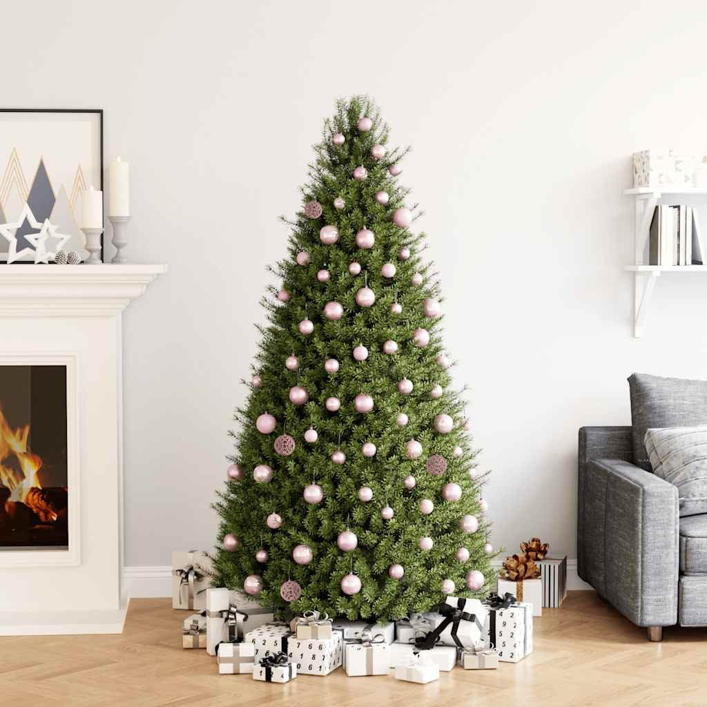 vidaXL Christbaumschmuck 100-tlg. Weihnachtskugel-Set Rosa (100-tlg)