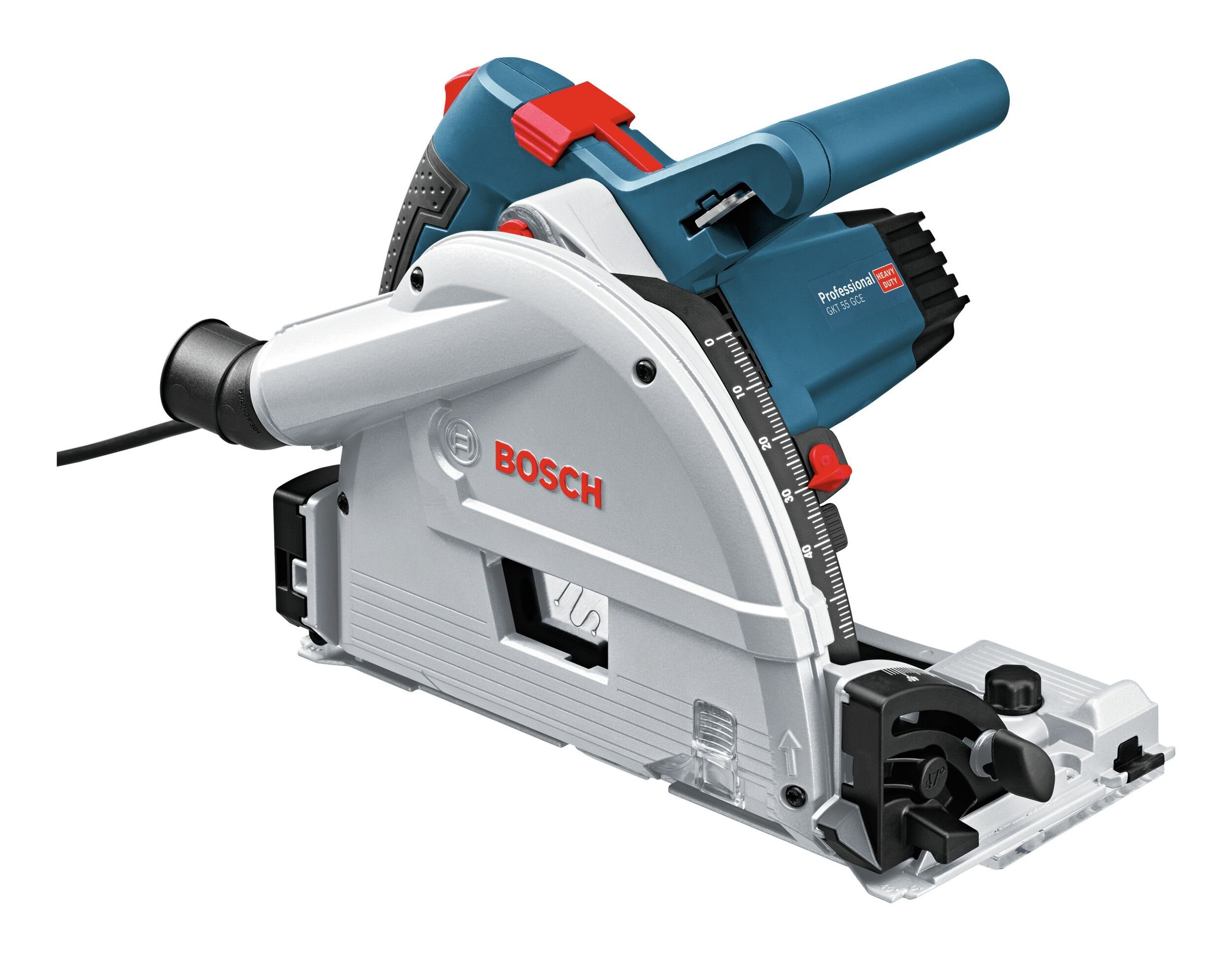 Bosch Professional Tauchsäge GKT 55 GCE, Mit Führungsschiene FSN 1400 - in L-BOXX 374