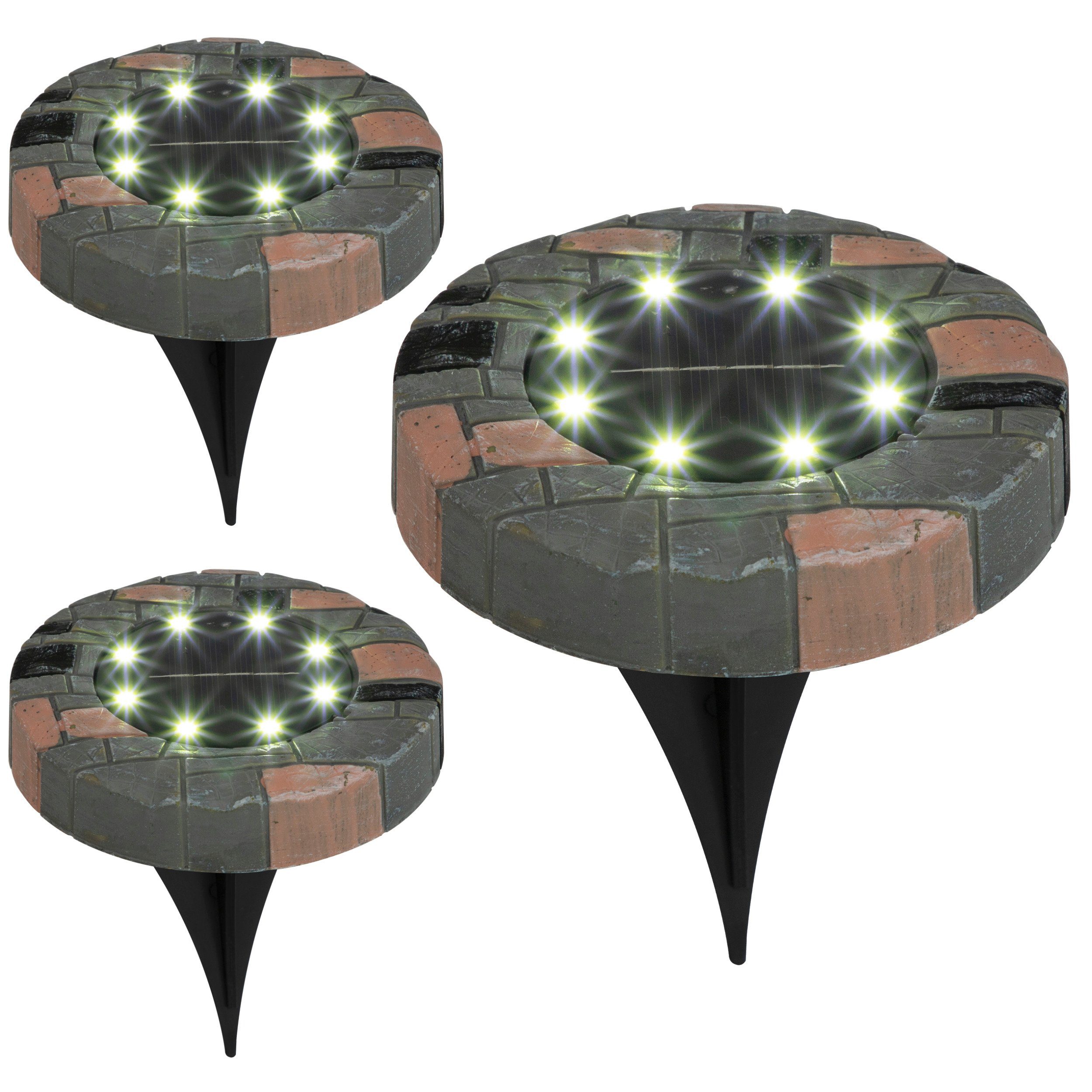 BONETTI LED Gartenleuchte Solar Bodenleuchte mit günstig online kaufen