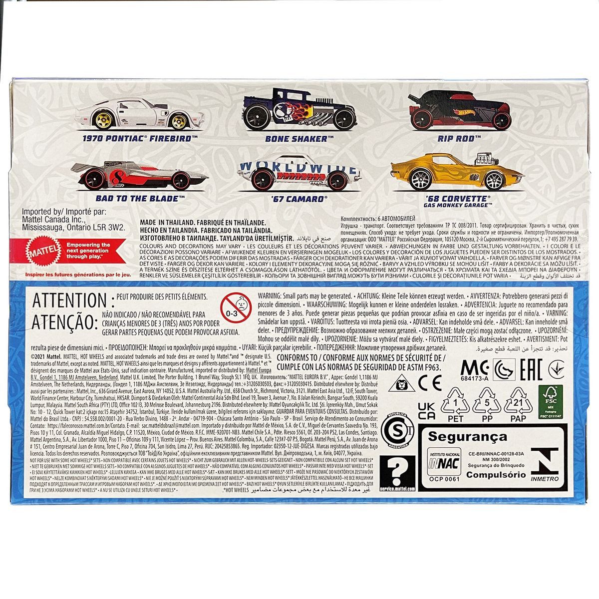 Mattel® Spielzeug-Auto Mattel HRX55 - HotWheels - Legends - Fahrzeuge, 1:64 günstig online kaufen