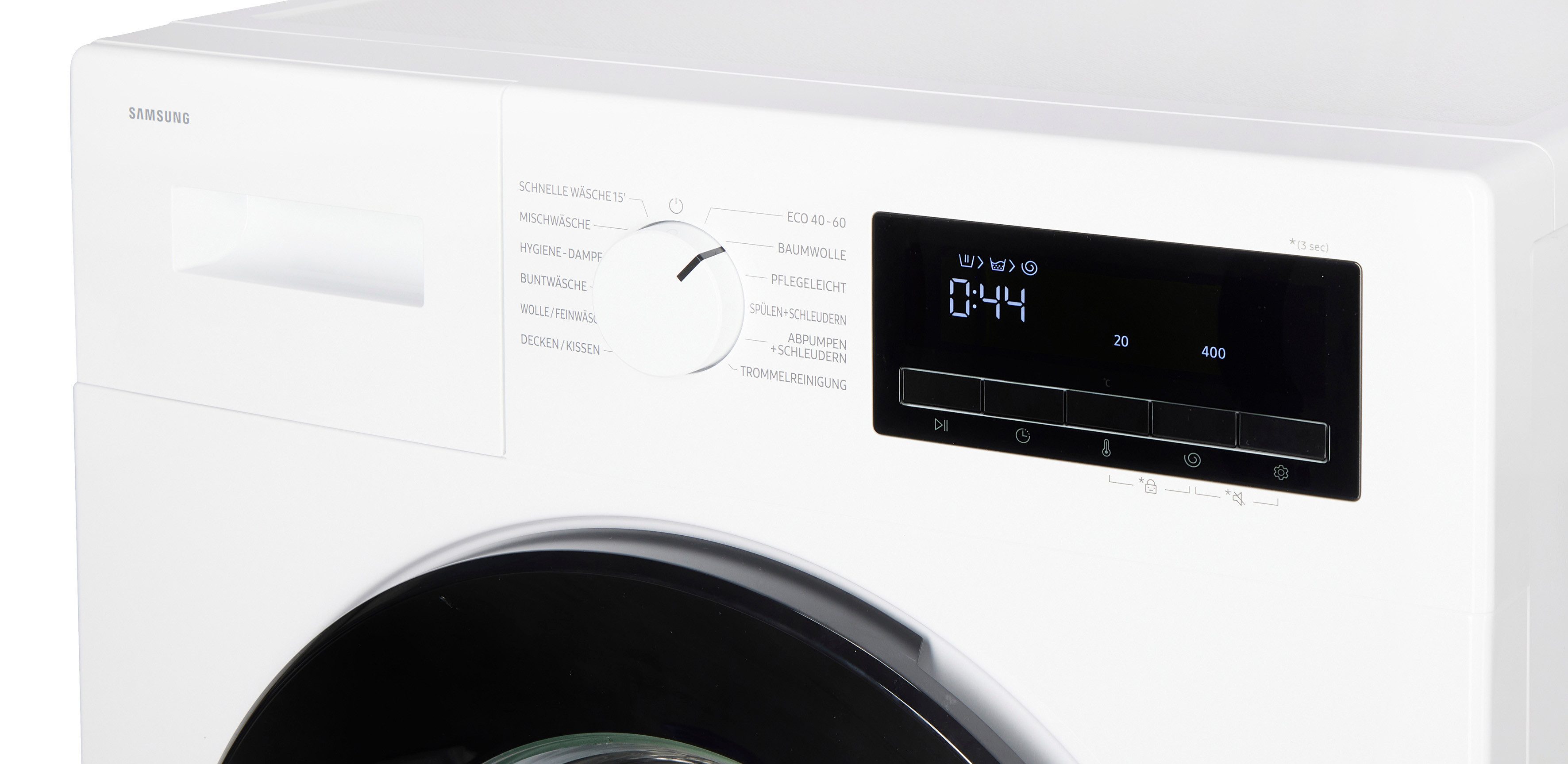Samsung Waschmaschine WW3000FM WW90FG3M05AW, 9 kg, 1400 U/min – Bild 4 von 5