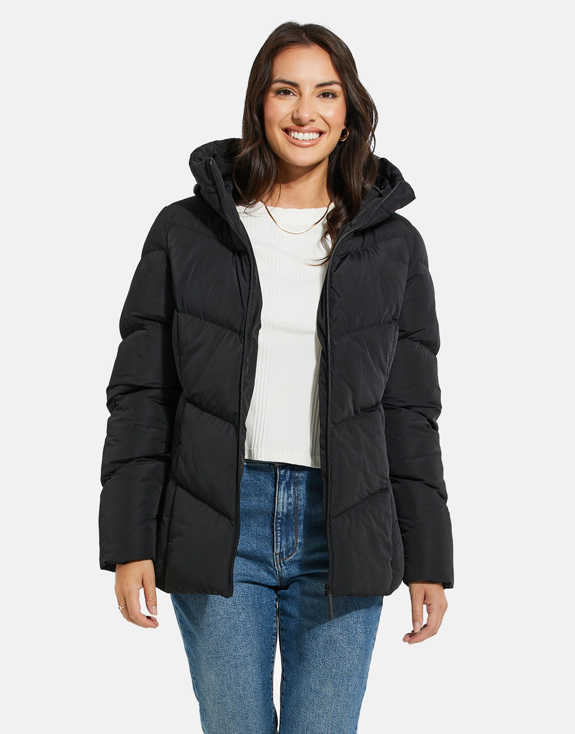 Threadbare Wintermantel THB Pencil Padded Coat günstig online kaufen
