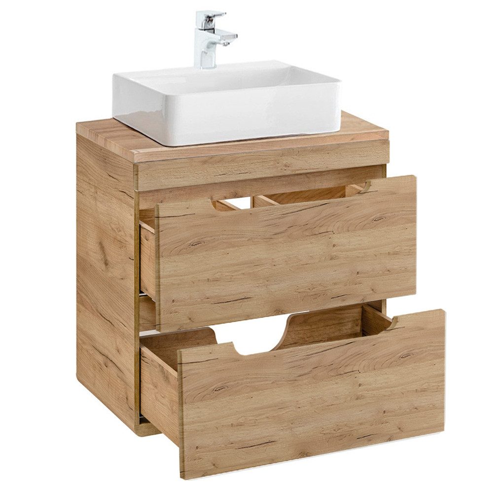 Lomadox Waschtisch LUTON-56-CRAFT, 61 cm Wotan günstig online kaufen