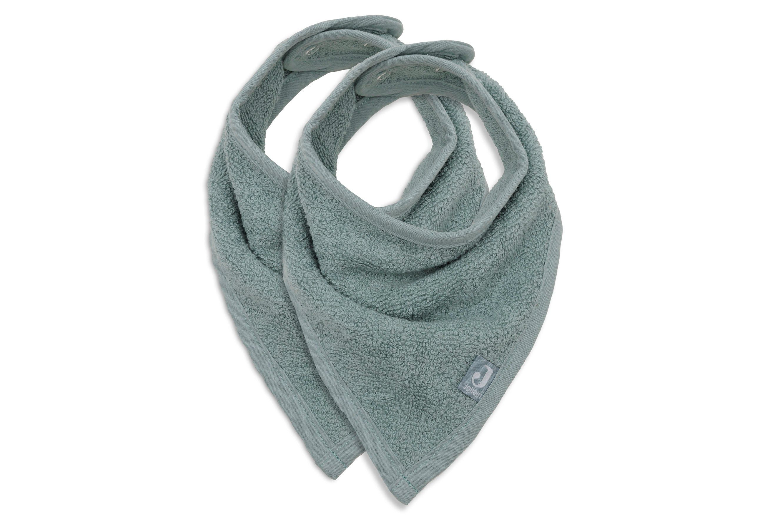 Lätzchen Baby Bandana aus Baumwolle Frottee mit variablen Druckknöpfen