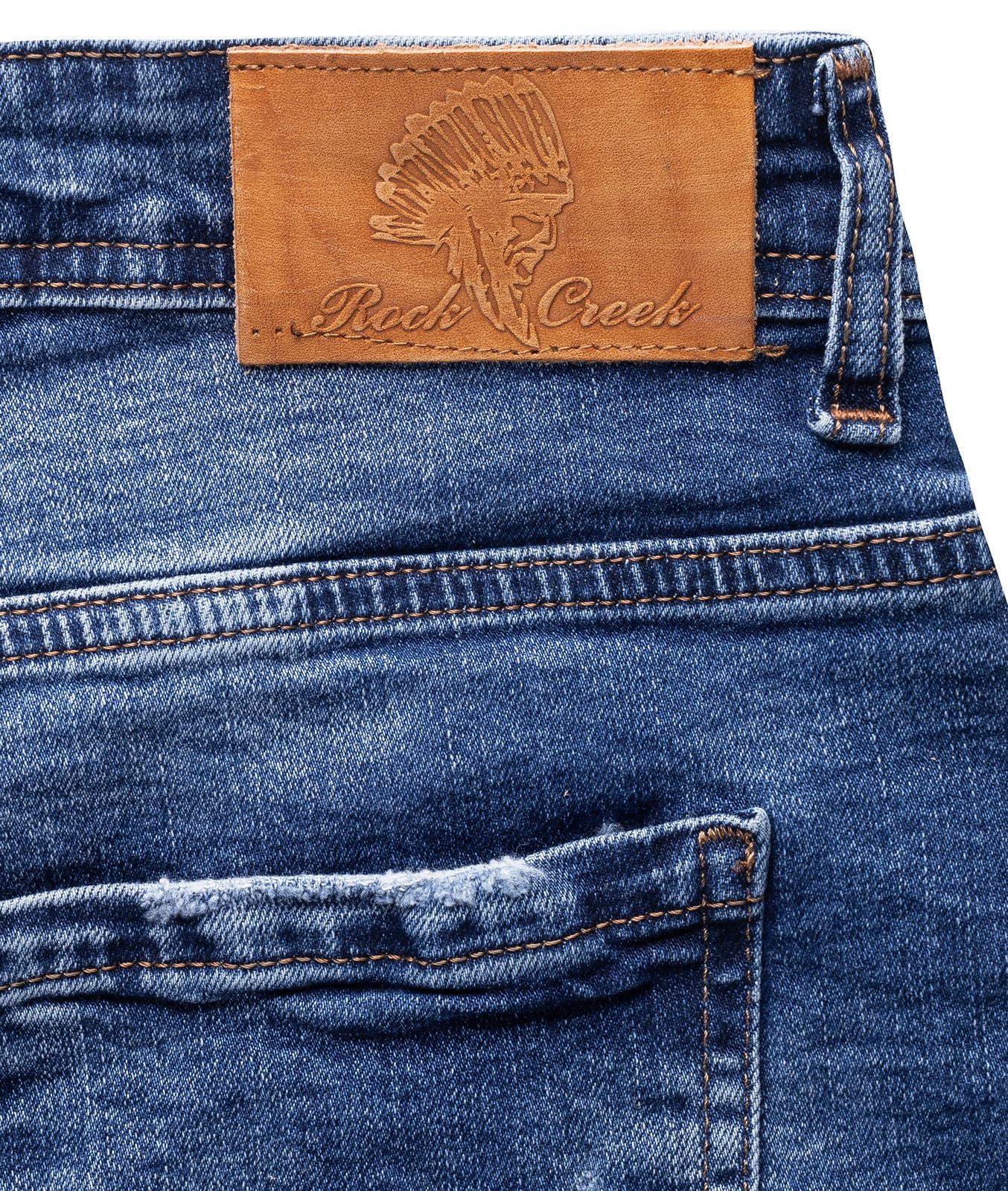 Rock Creek Jeansshorts Herren Jeansshorts Denim RC-2126a