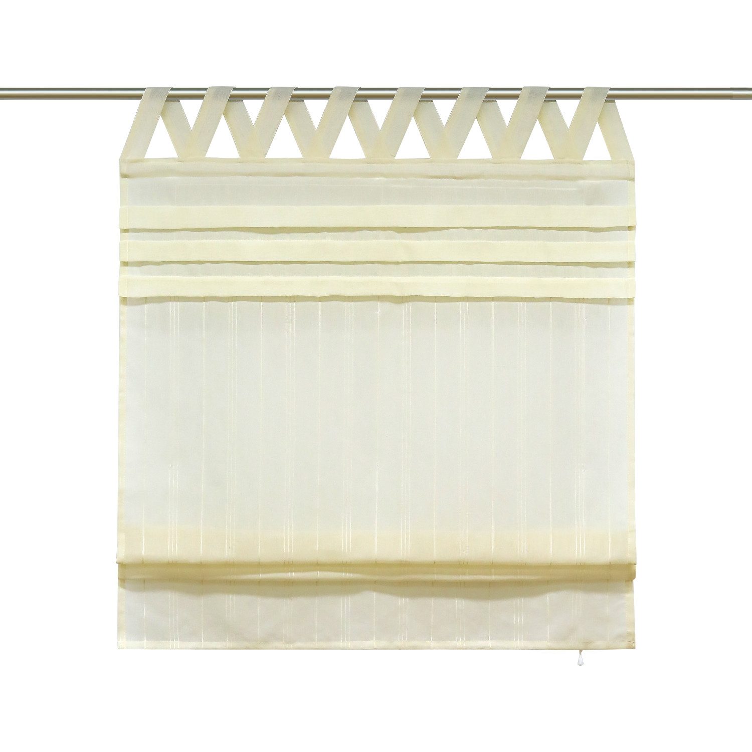 Delien Raffrollo Tilla, mit Schlaufen, halbtransparente günstig online kaufen