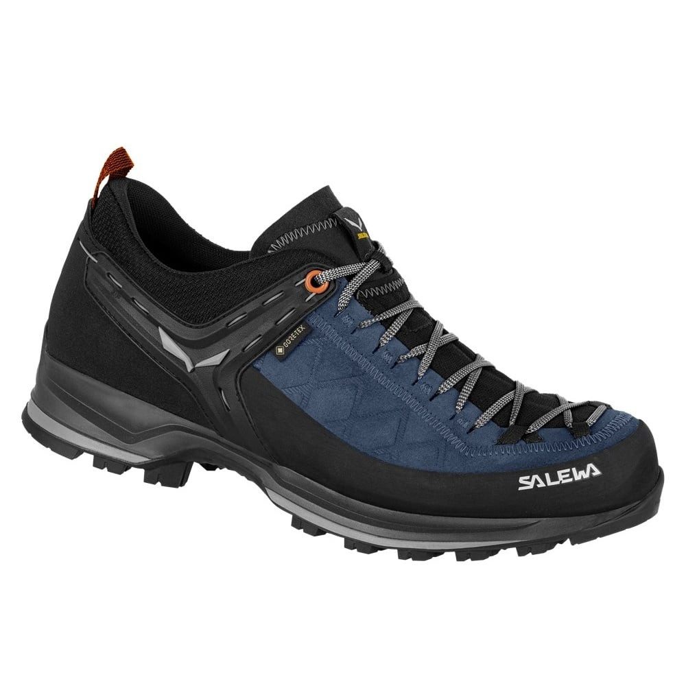 Salewa MTN Trainer 2 GTX (Zustieg, wasserdicht) dunkelblau/schwarz Herren Wanderschuh