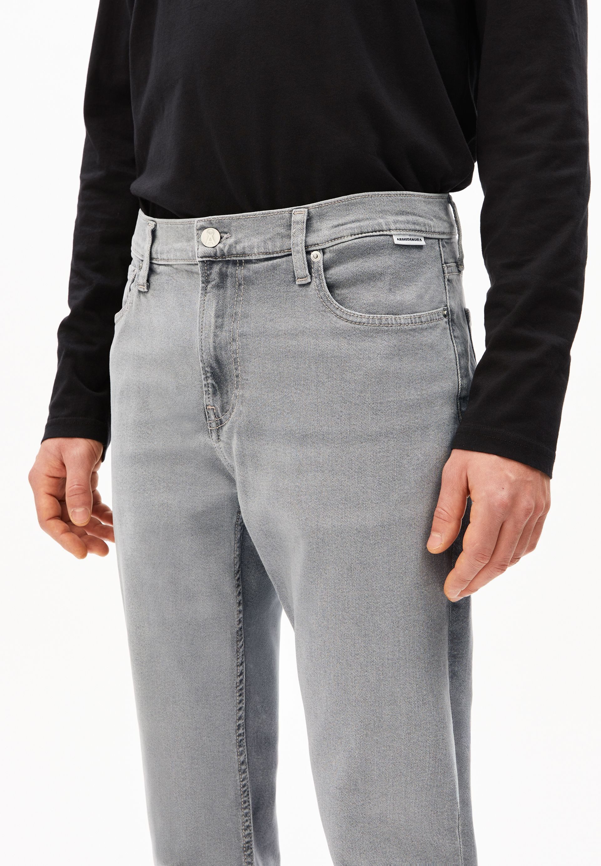 Armedangels Tapered-fit-Jeans AARJO TARPA (Comfort-Stretch, Regular Fit) Mid waist