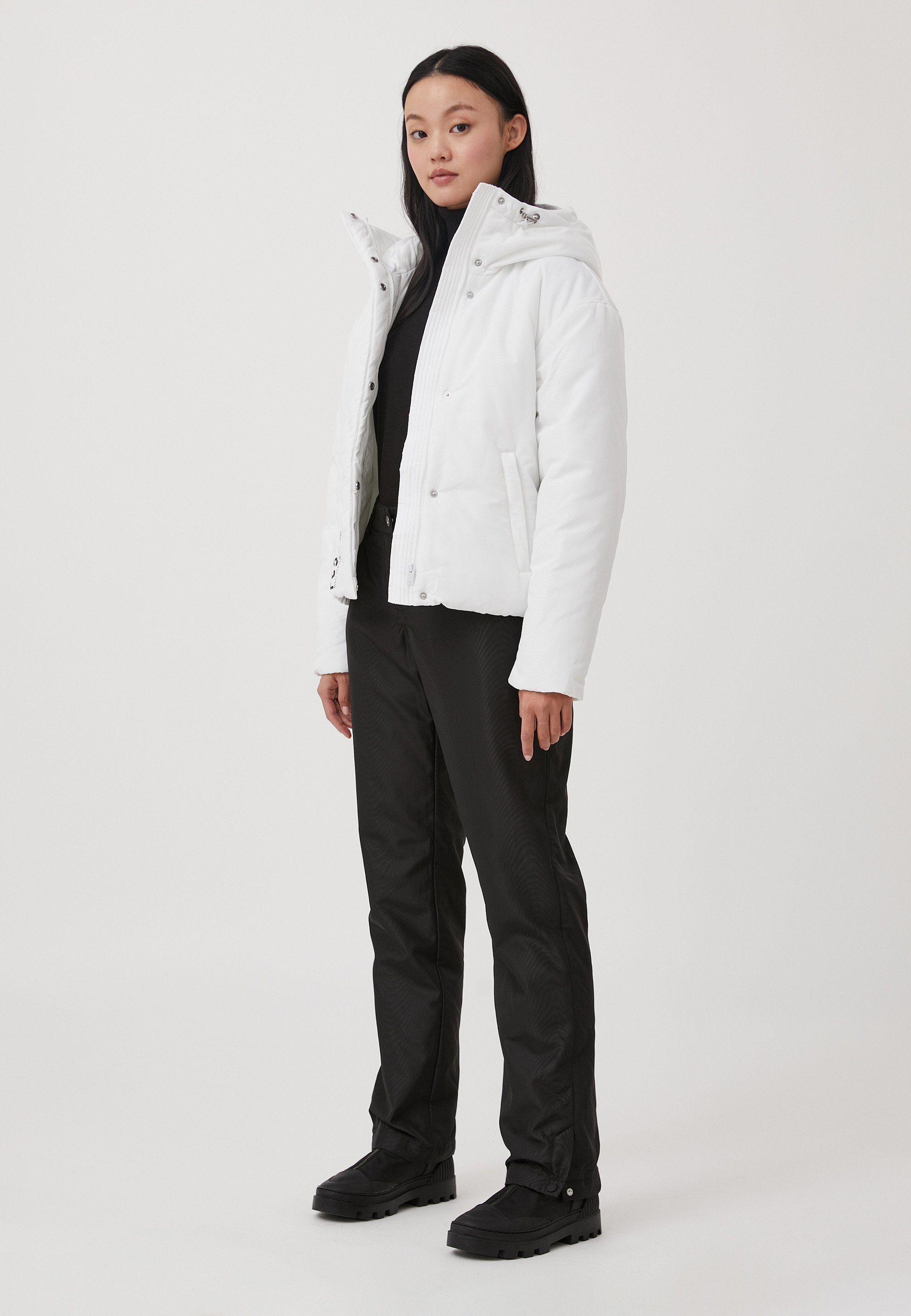 Finn Flare Outdoorjacke Wattiert mit geradem Schnitt