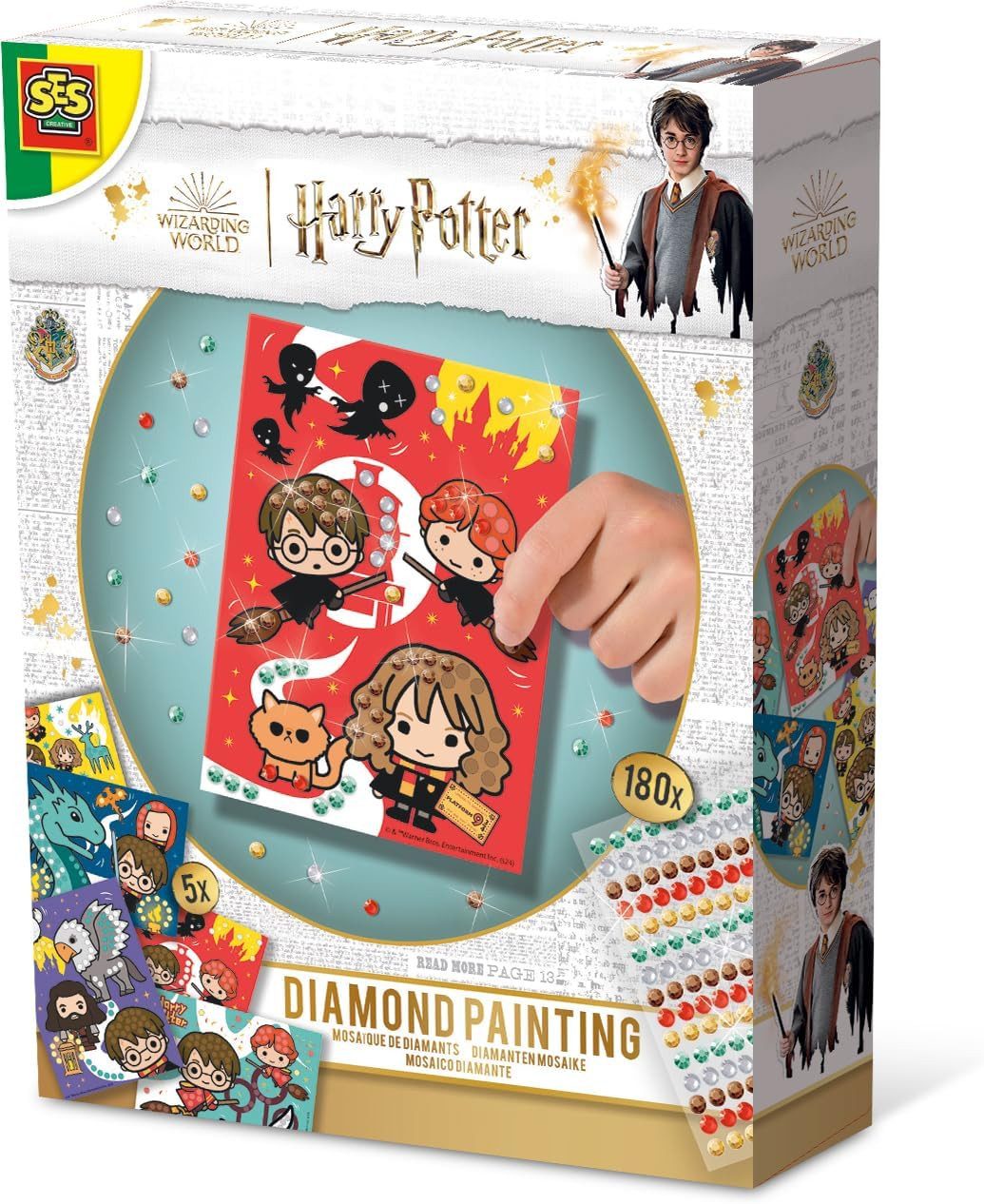 SES Creative Spiel SES Creative Harry Potter Diamond Painting für Kinder 09342