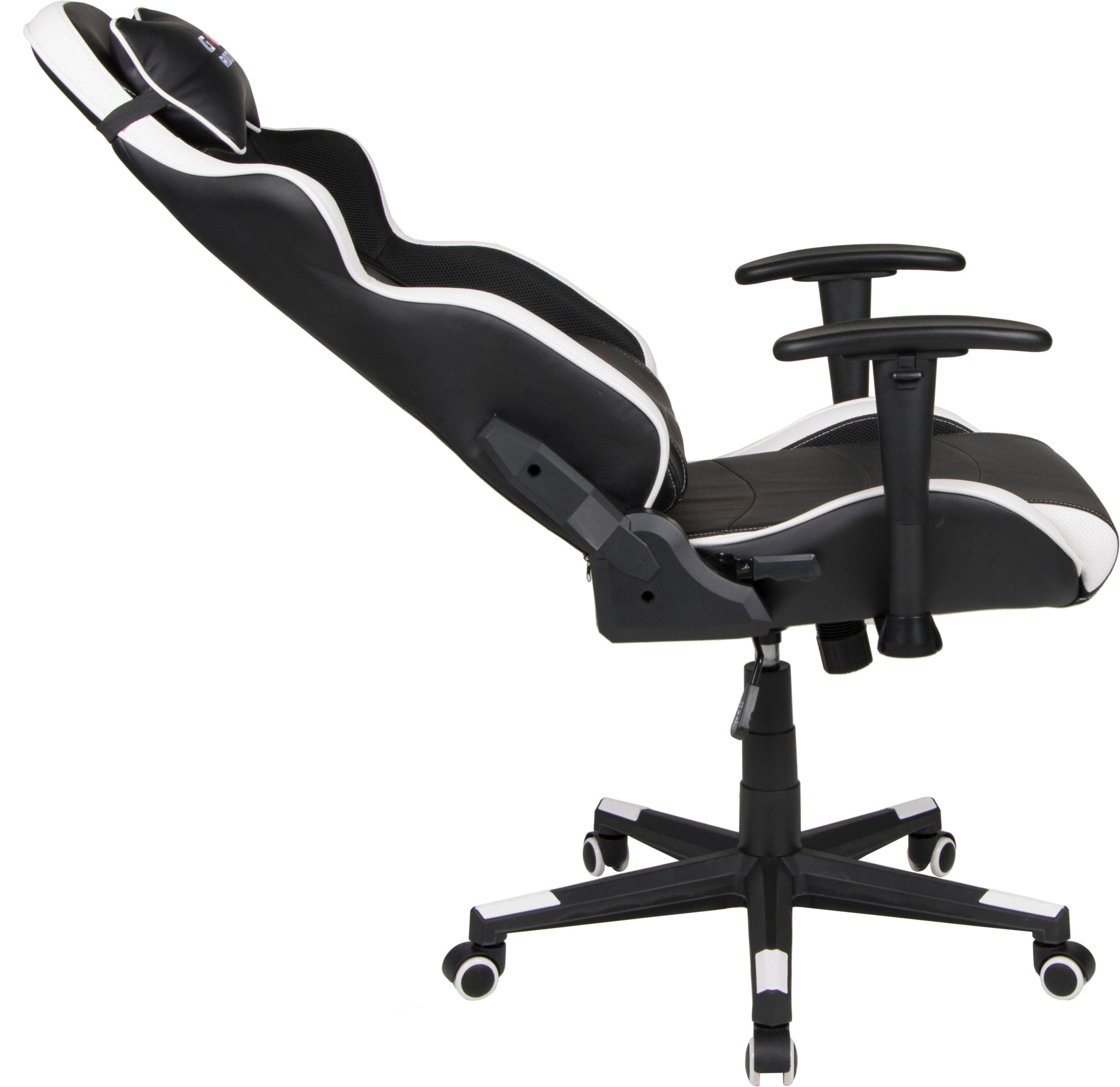 Duo Collection | schwarz/weiß G-10 Gaming-Stuhl schwarz/weiß Game-Rocker