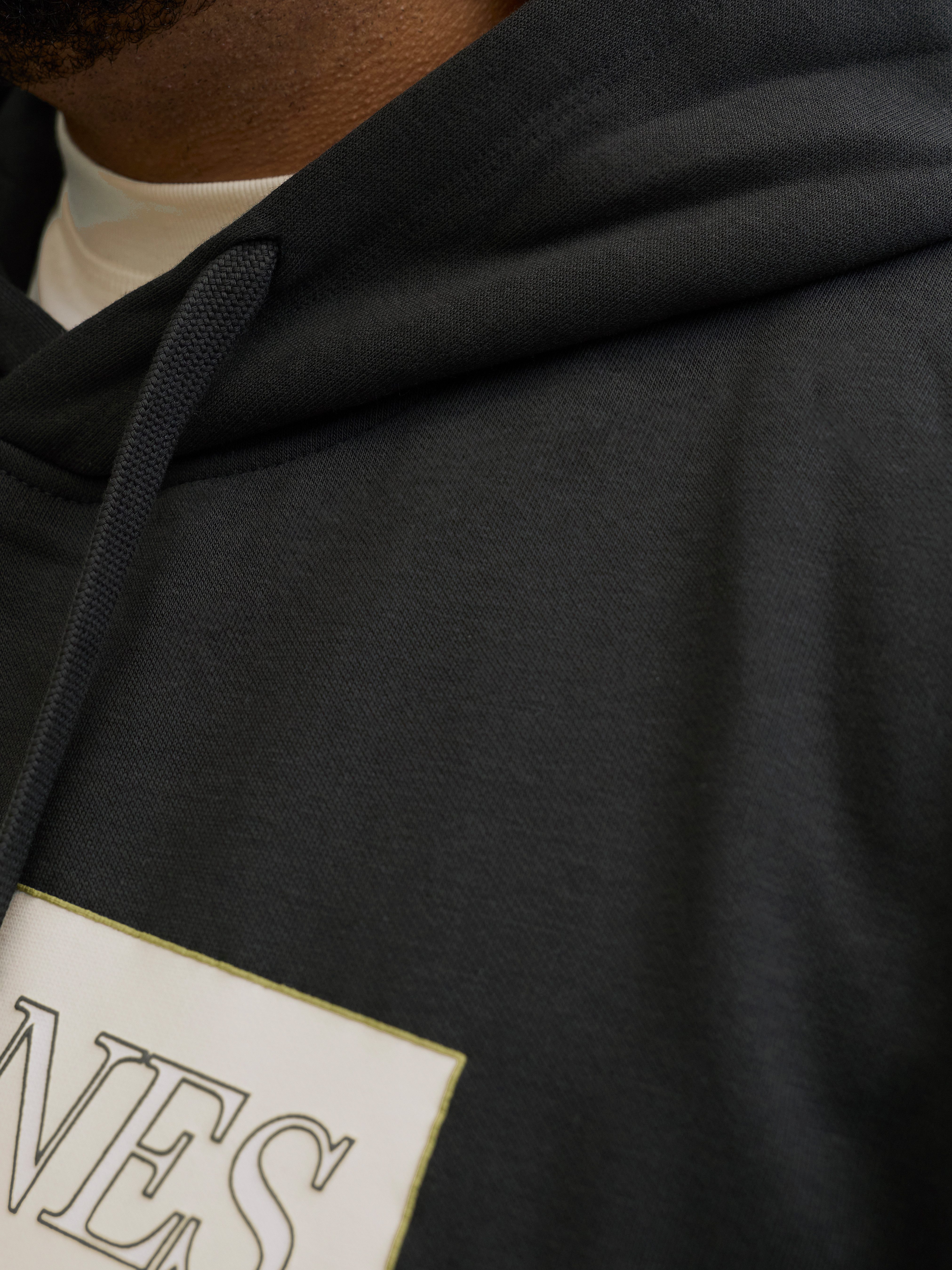 Jack & Jones PlusSize Kapuzensweatshirt JORINWOOD BLOCK BRANDING SWEAT HOO PLS – Bild 4 von 5