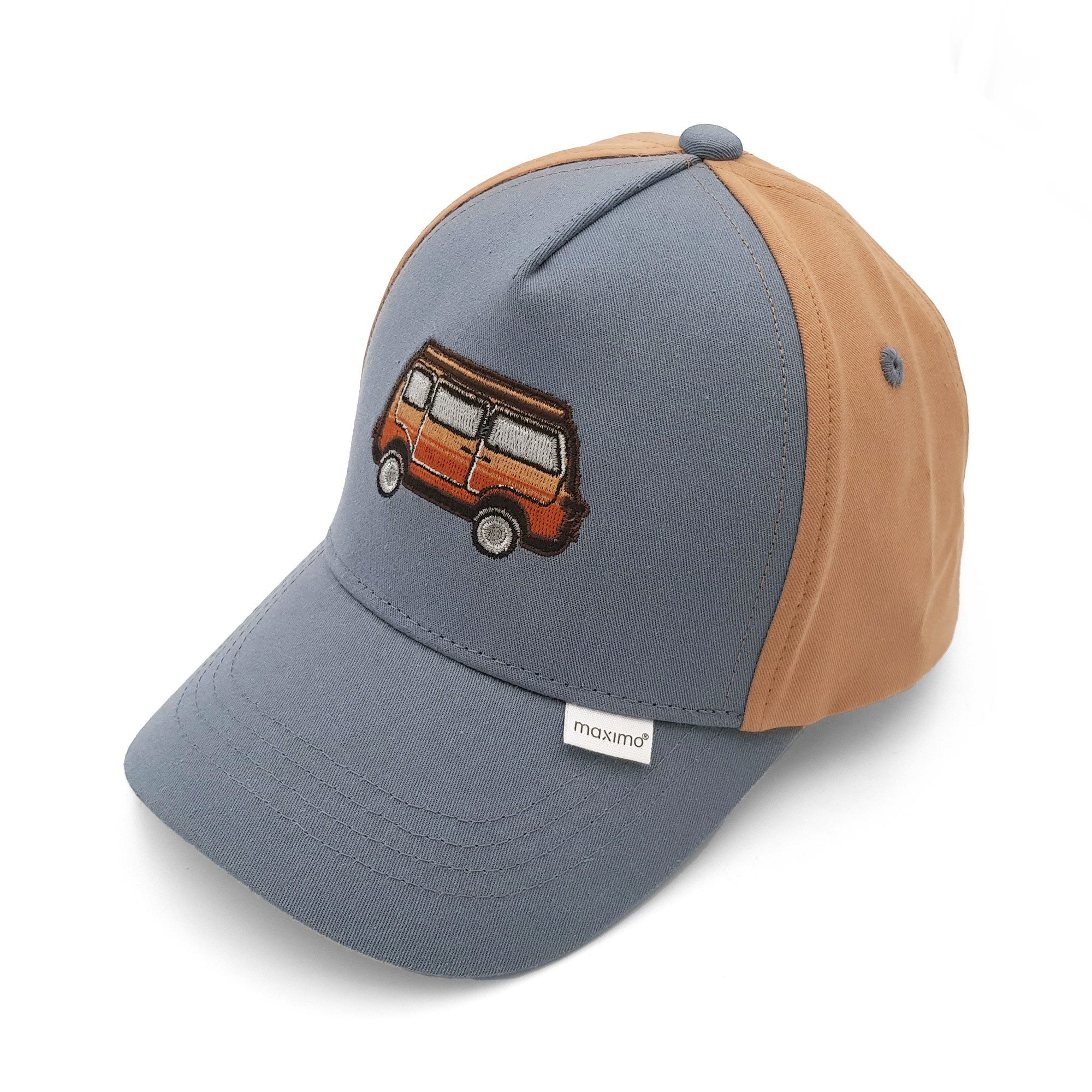 Maximo Baseball Cap (1-St) Basecap, Camping-Bus, Klettverschluss, Jungen