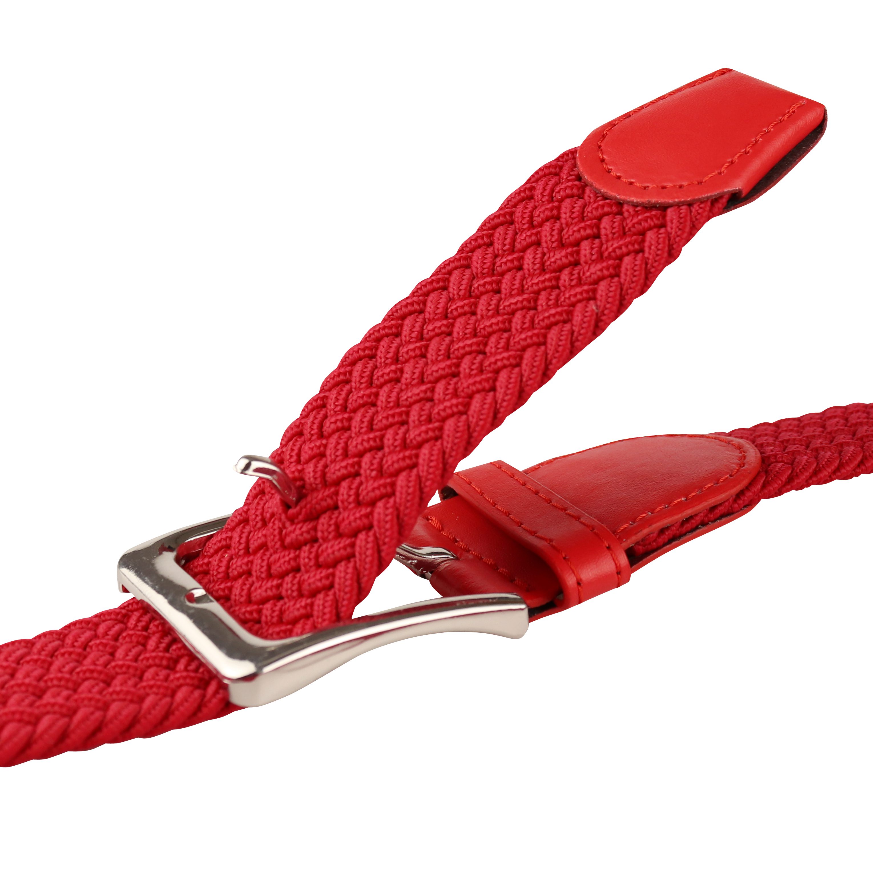 MIRROSI Flechtgürtel Elastischer Stoffgürtel Flechtgürtel für Damen und Herren (3,5CM Breit, Atemungsaktiv, Super Weich) Geflochtener Stretchgürtel Dehnbarer Gürtel UNISEX