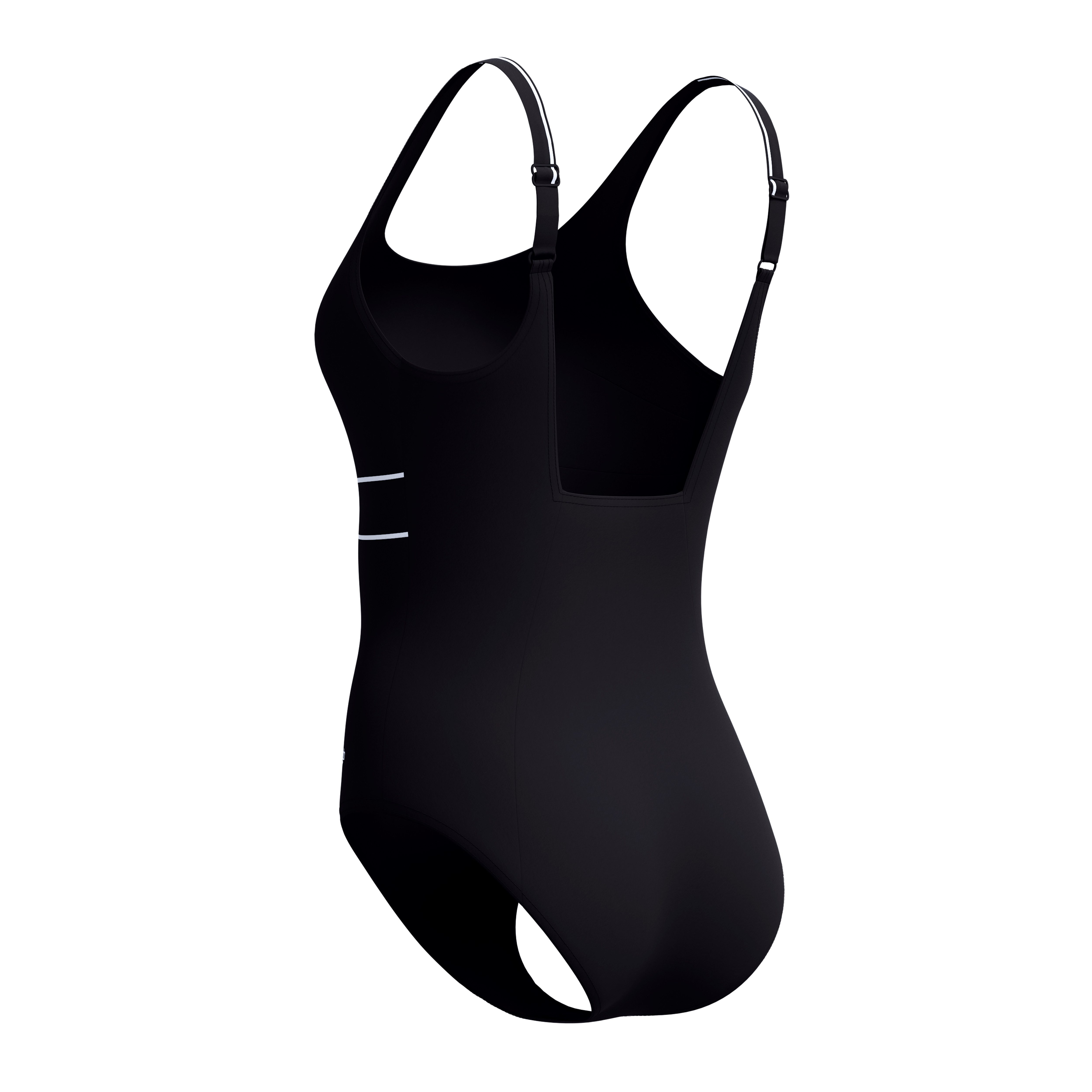 Speedo Badeanzug SOLID CONTOUR ECLIPSE 1PC formgebender Stoff, mit glättender und konturierender Wirkung