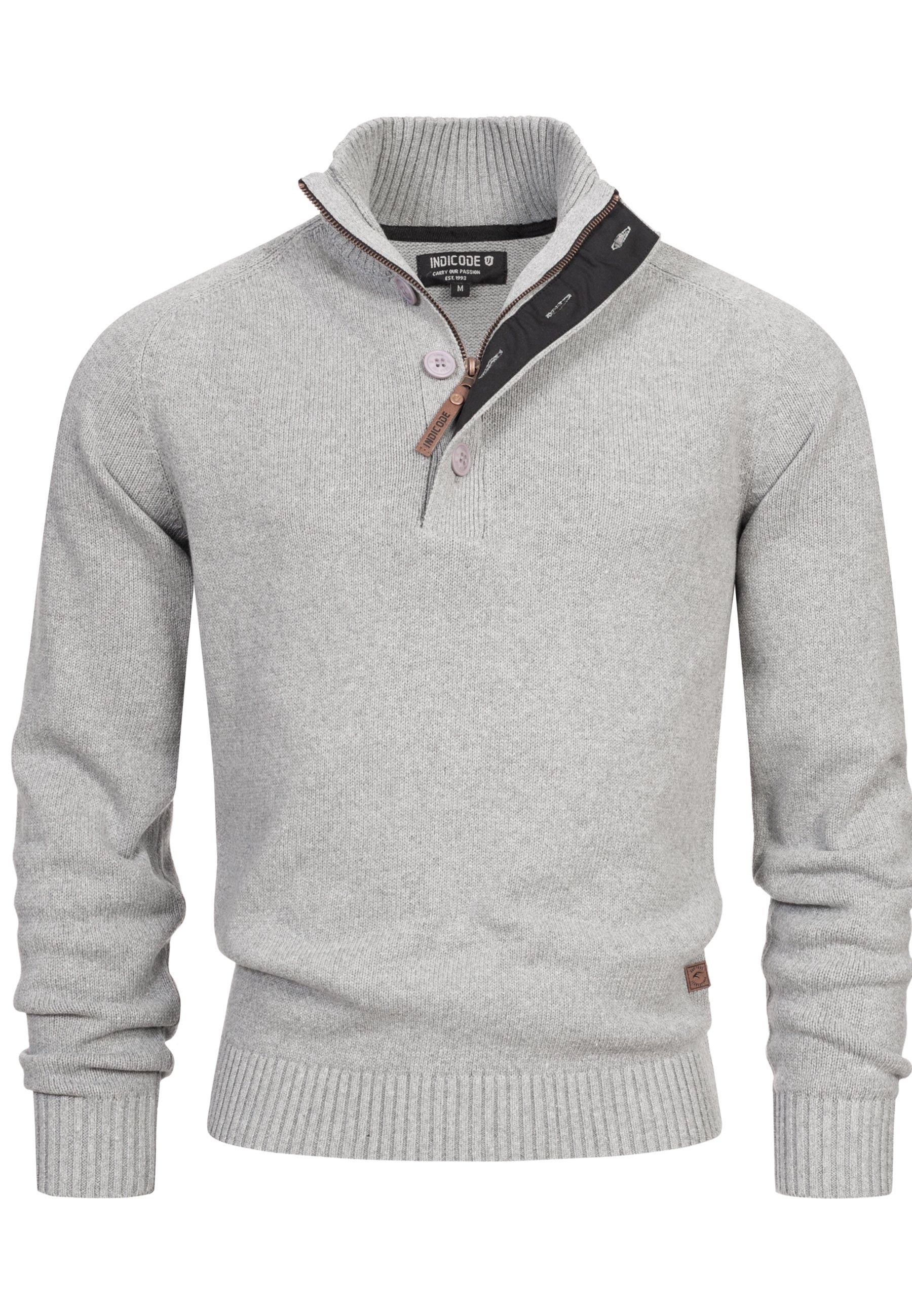 Indicode Strickpullover Herren INIsalu Pullover Herrenpullover günstig online kaufen