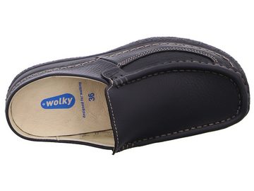 WOLKY Roll-Slide Schwarz Clog