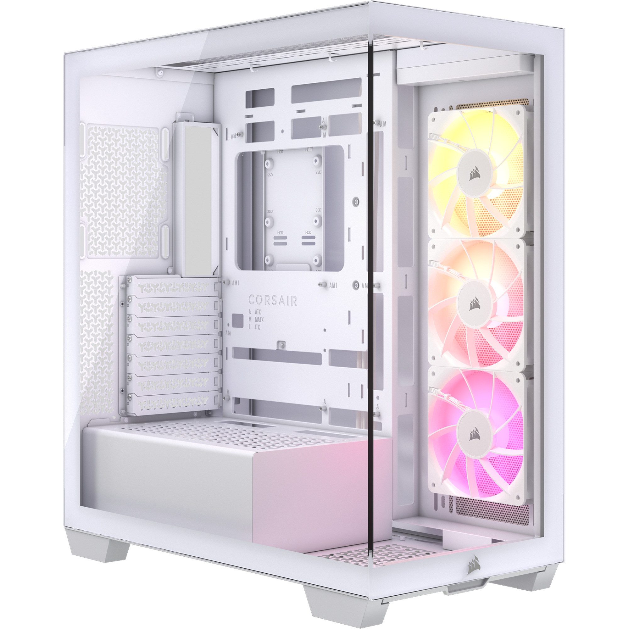 PC-Gehäuse Corsair 3500X ARGB, Tower-Gehäuse, (Tempered