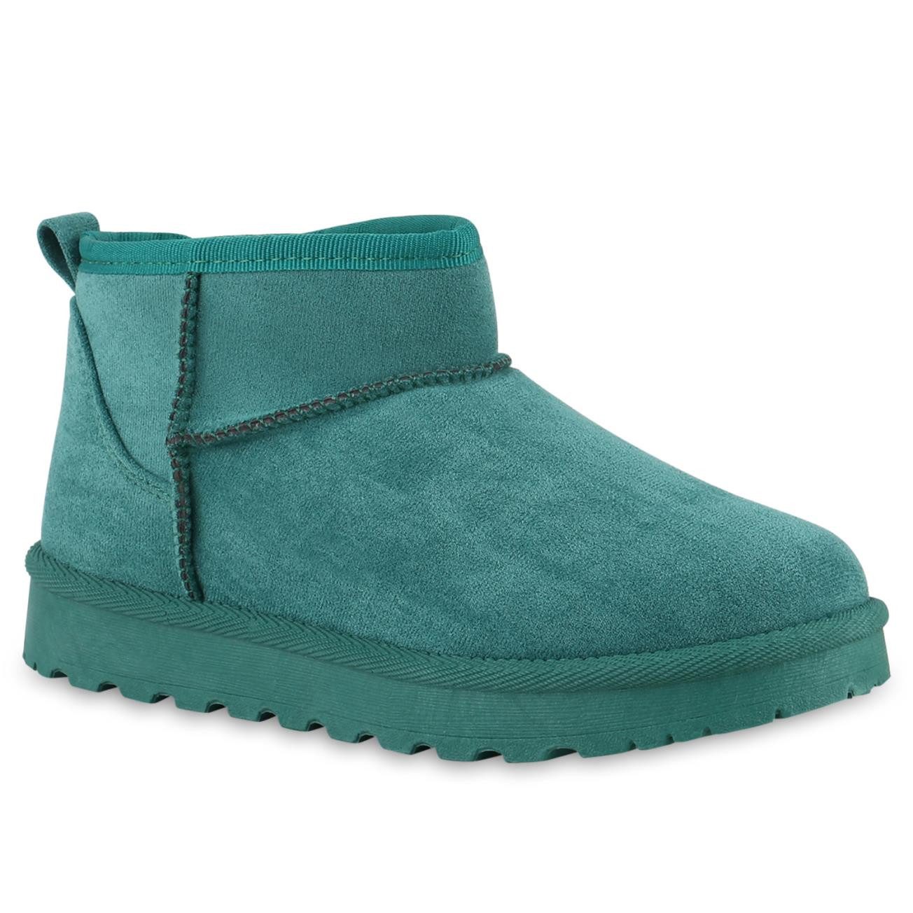 VAN HILL 841491 Winterstiefelette Damen Warm Gefüttert Winter Boots Stiefel günstig online kaufen