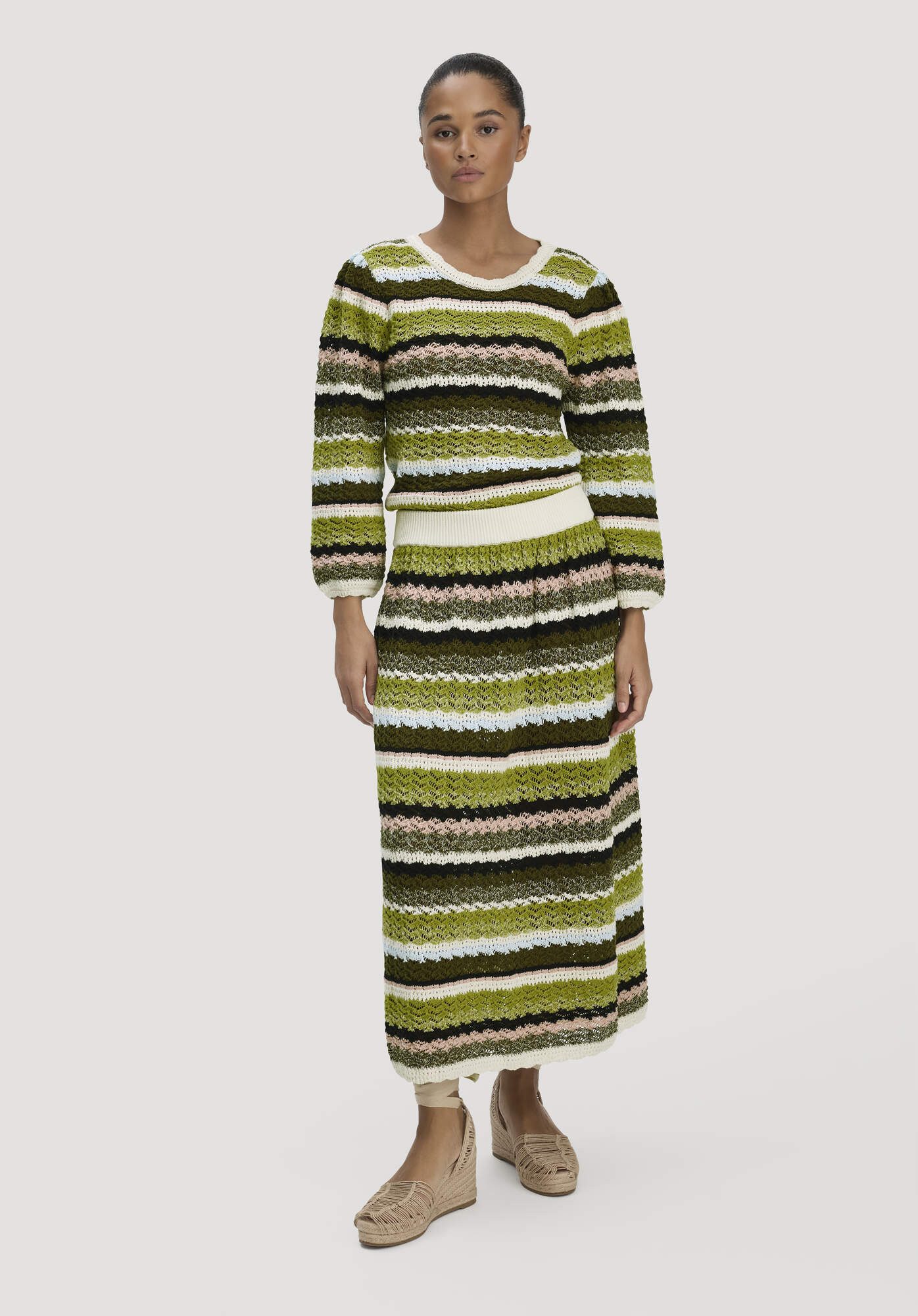 Hessnatur Strickrock (1-tlg)