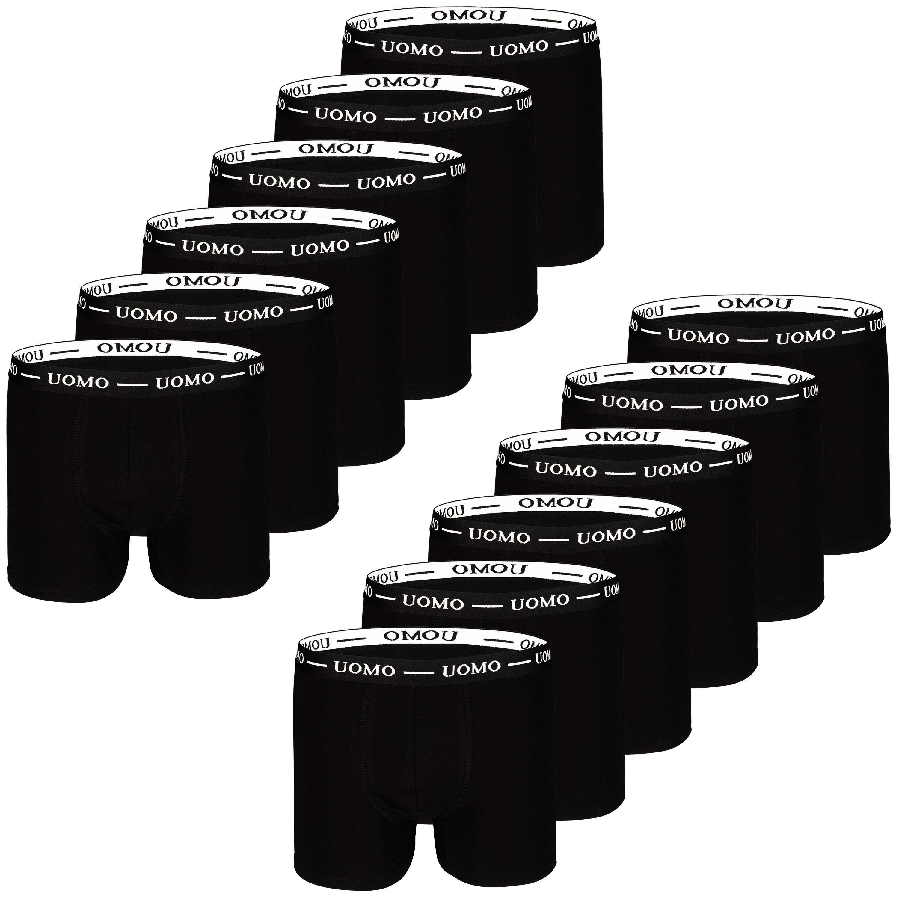 TEXEMP Boxershorts 6er - 12er Pack Herren Boxershorts Retroshorts Baumwolle günstig online kaufen