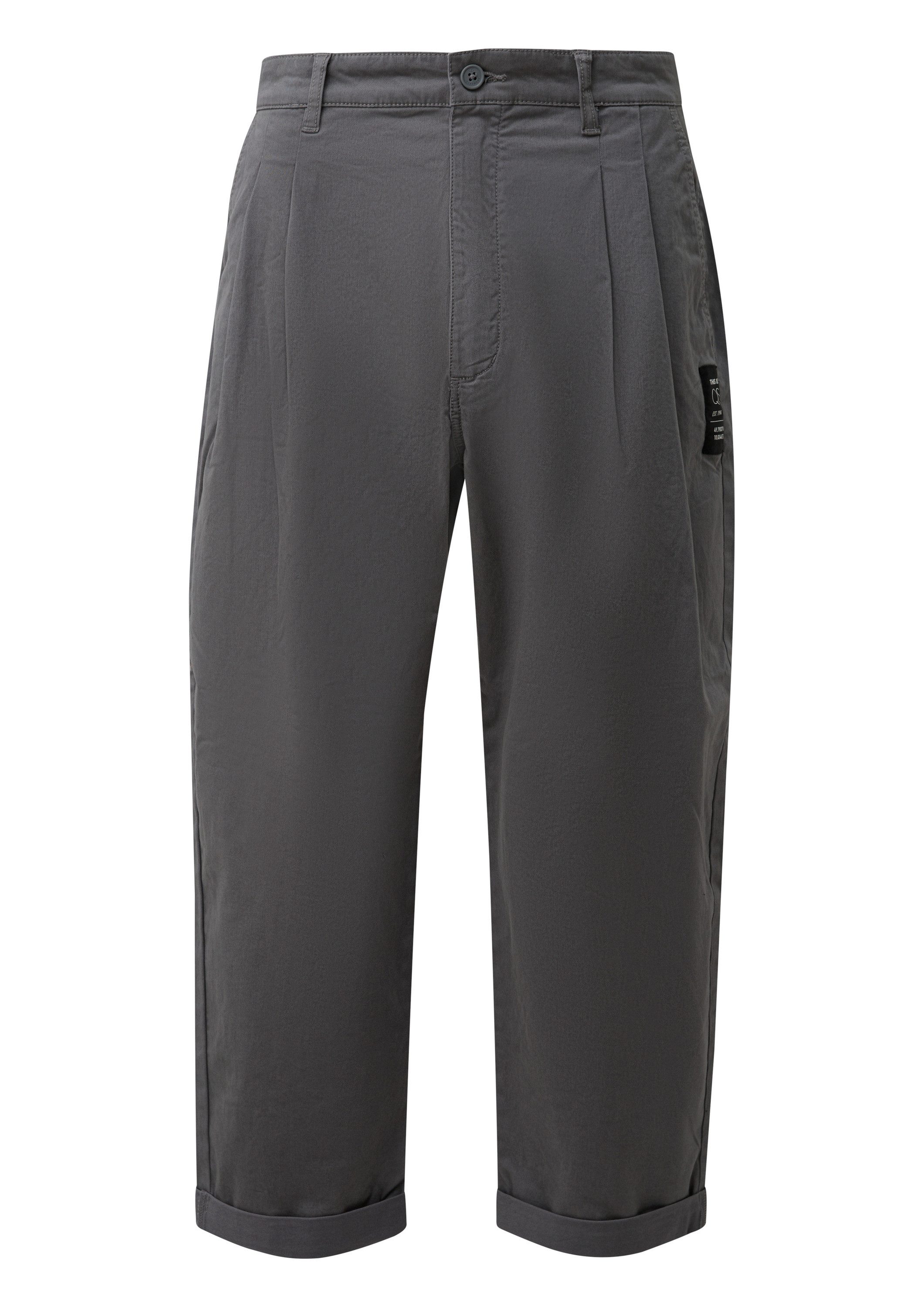 QS Chinos Hose Bundfaltenhose