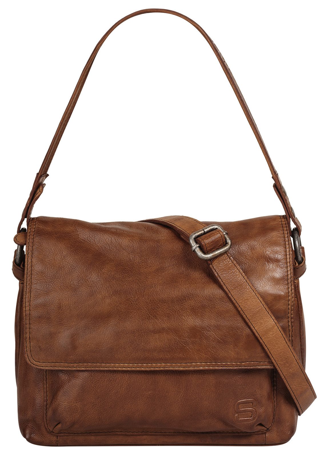 Spikes & Sparrow Umhängetasche, echt Leder günstig online kaufen