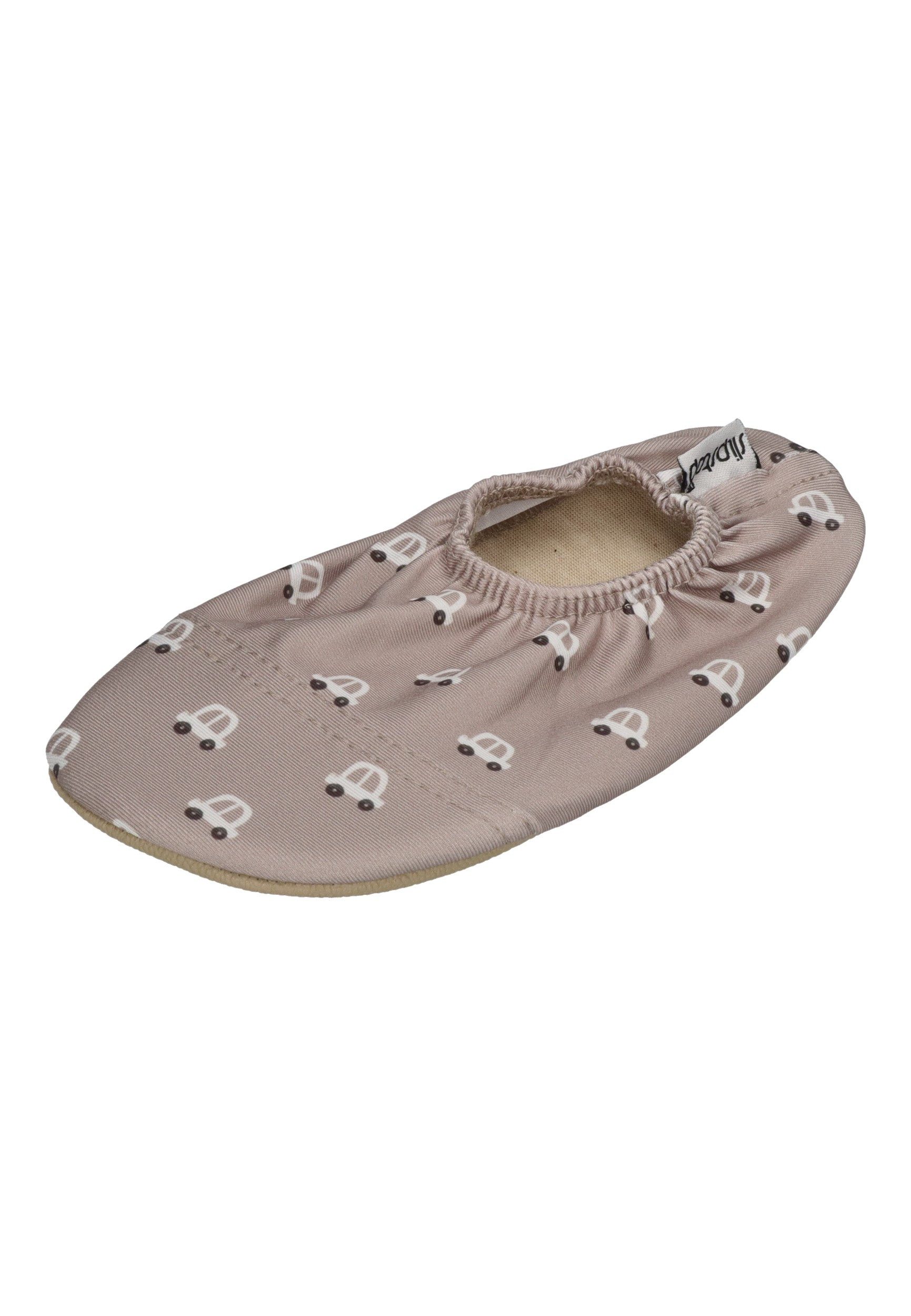 Slipstop Aiko Badeschuh Autos hellbraun