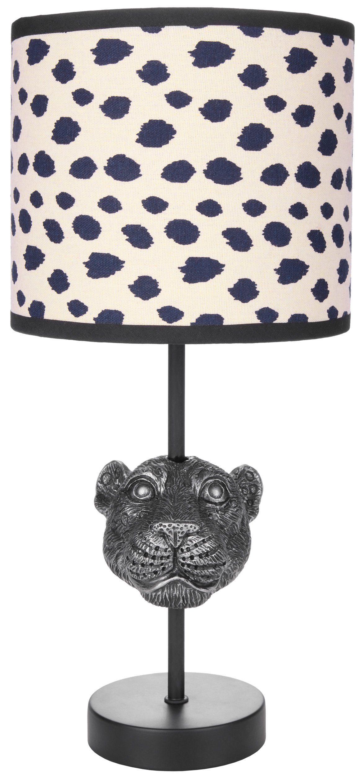 BRUBAKER Nachttischlampe Tischleuchte Leopard, Tischlampe, ohne Leuchtmitte günstig online kaufen