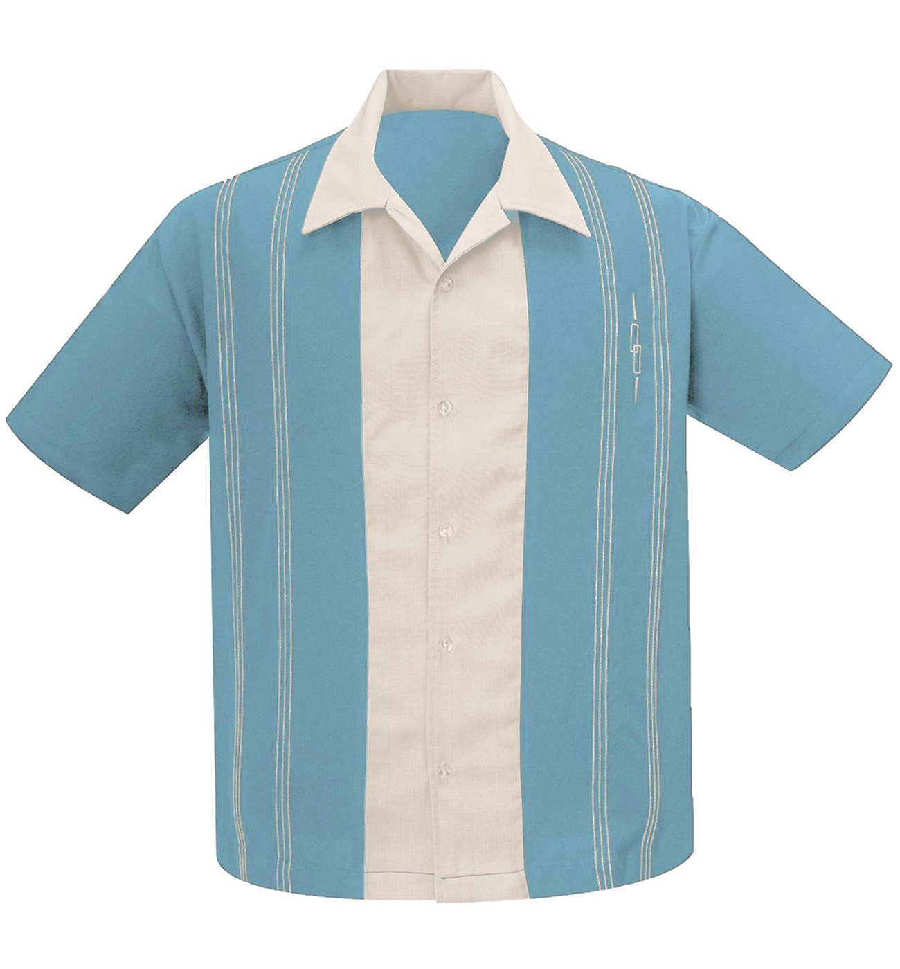 Kurzarmhemd Harper Babyblau
