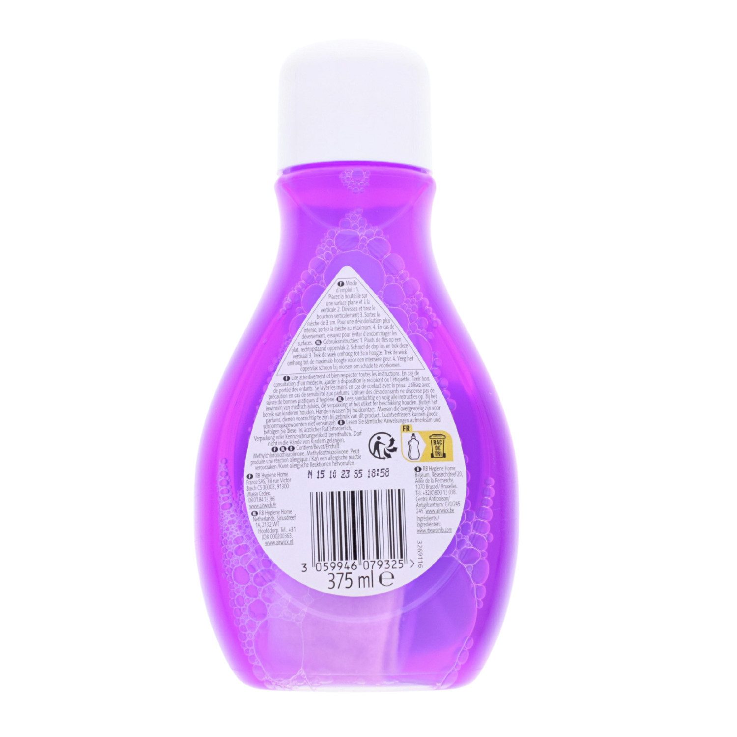 Air Wick Raumduft-Nachfüllflasche 3x Air Wick Activ Lufterfrischer Lavendel & Kamillle Duft je 375ml eff