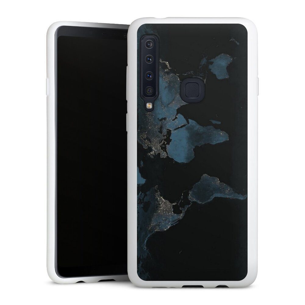 Handyhülle Weltkarte Landkarte Nacht Nightlight Worldmap