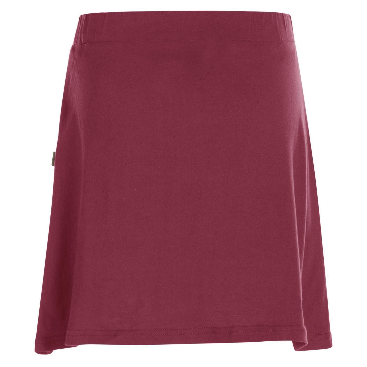 Vishes Minirock Kurzer Damen Basic-Rock Mini-Rock Baumwoll-Rock Einfarbig S günstig online kaufen