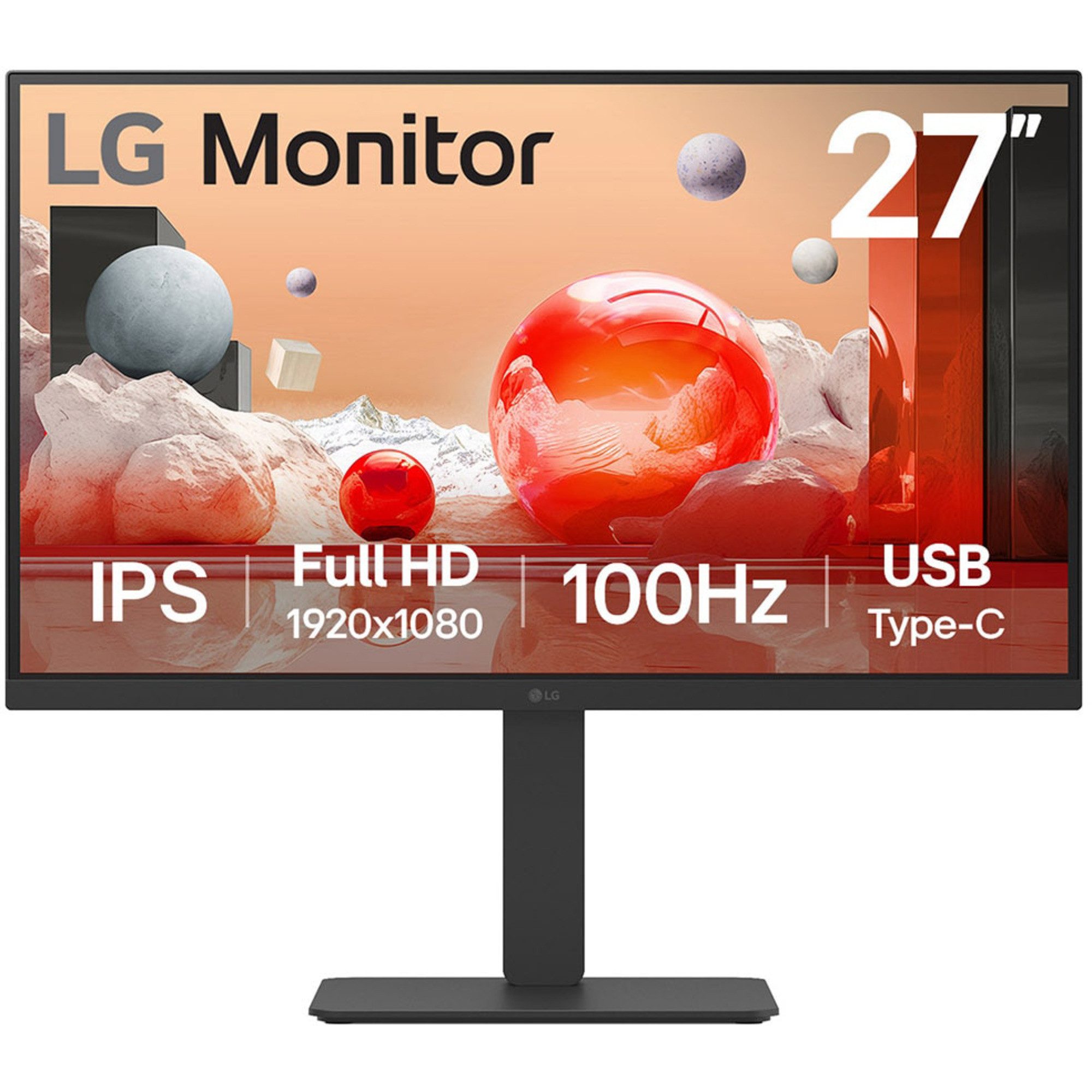 LG LG 27BA650-B.AEU, LED-Monitor, (FullHD, IPS, TFT-Monitor (1920 x 1080 px)