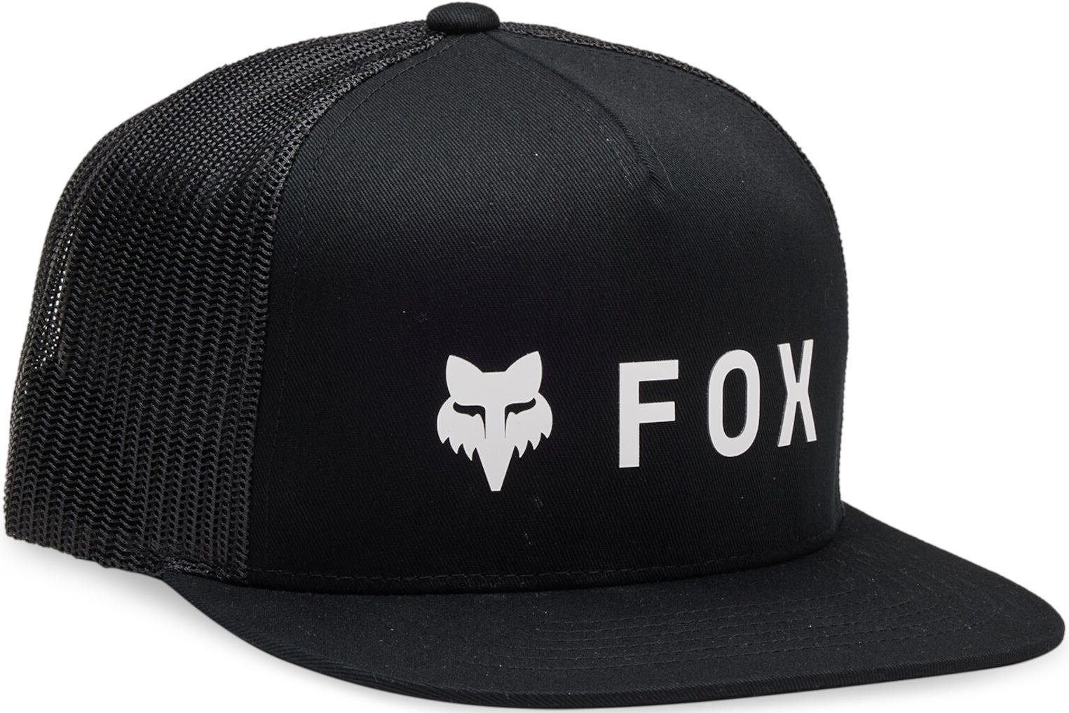 Fox Outdoorhut Absolute Mesh Snapback Kappe Black/White | Hüte
