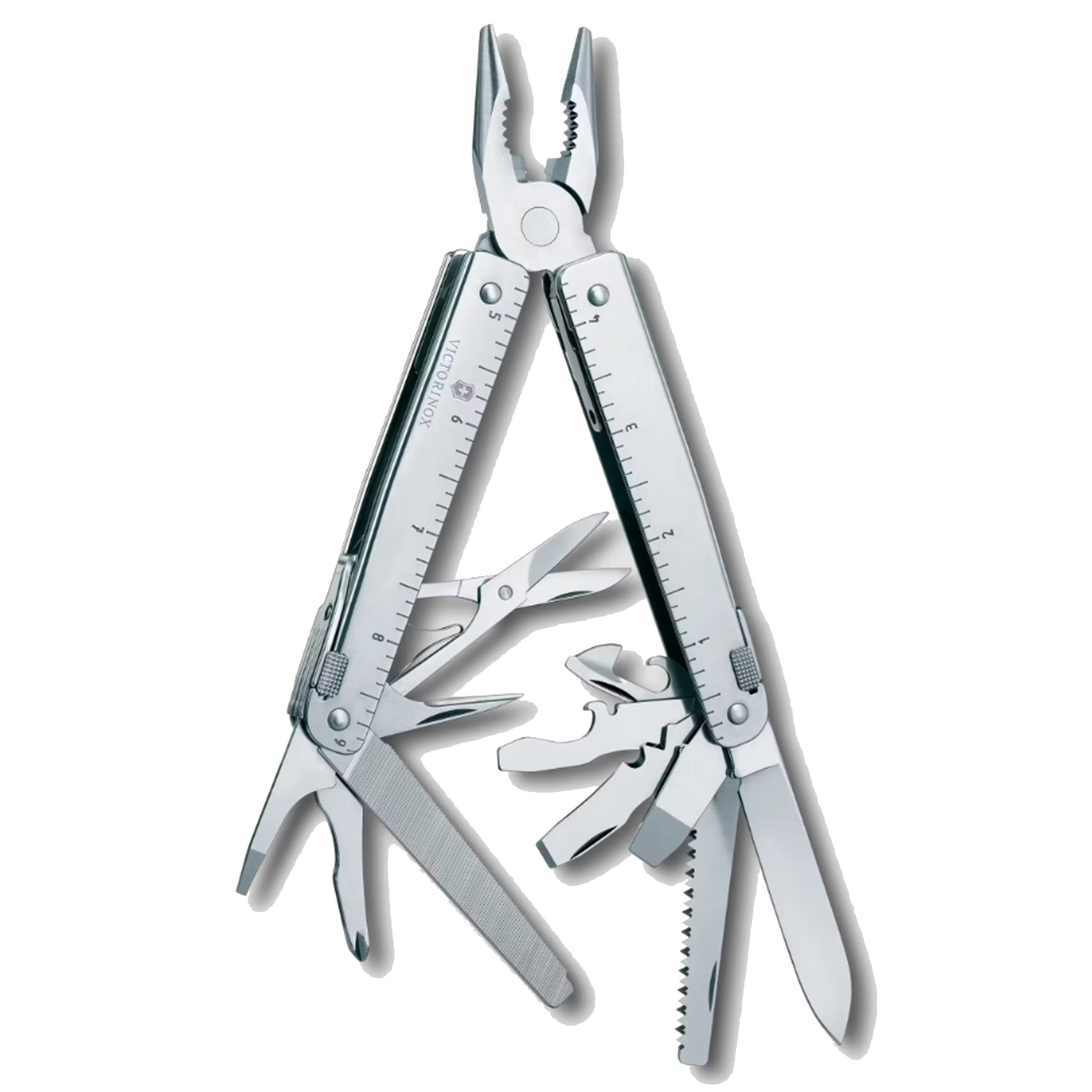 Victorinox Multitool Victorinox SwissTool X Multitool mit Leder-Etui