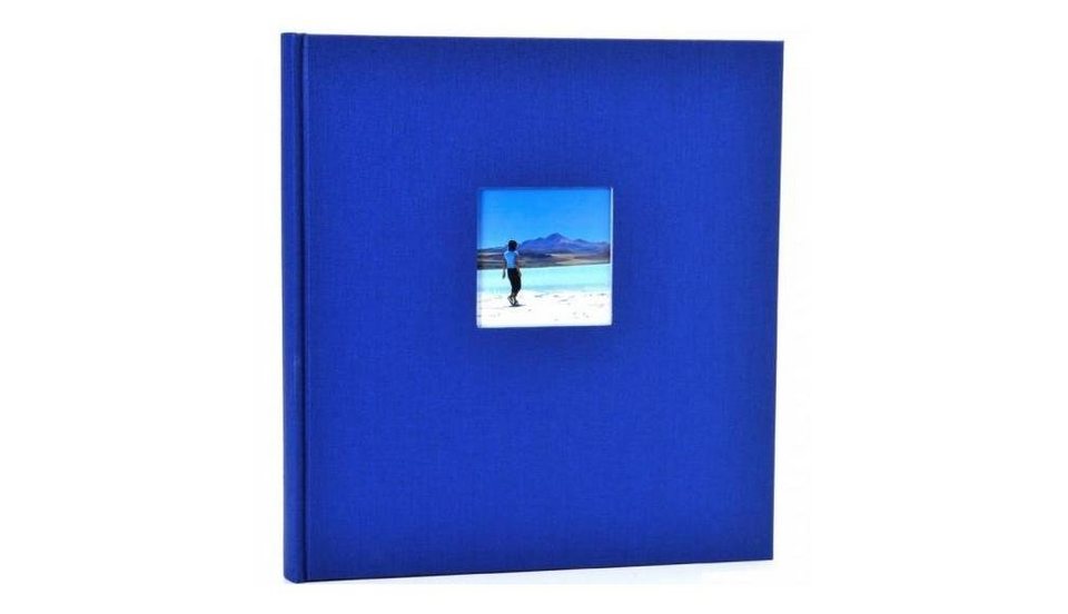 Goldbuch Album Fotoalbum Bella Vista Blau 24 5 25x25cm Online Kaufen Otto