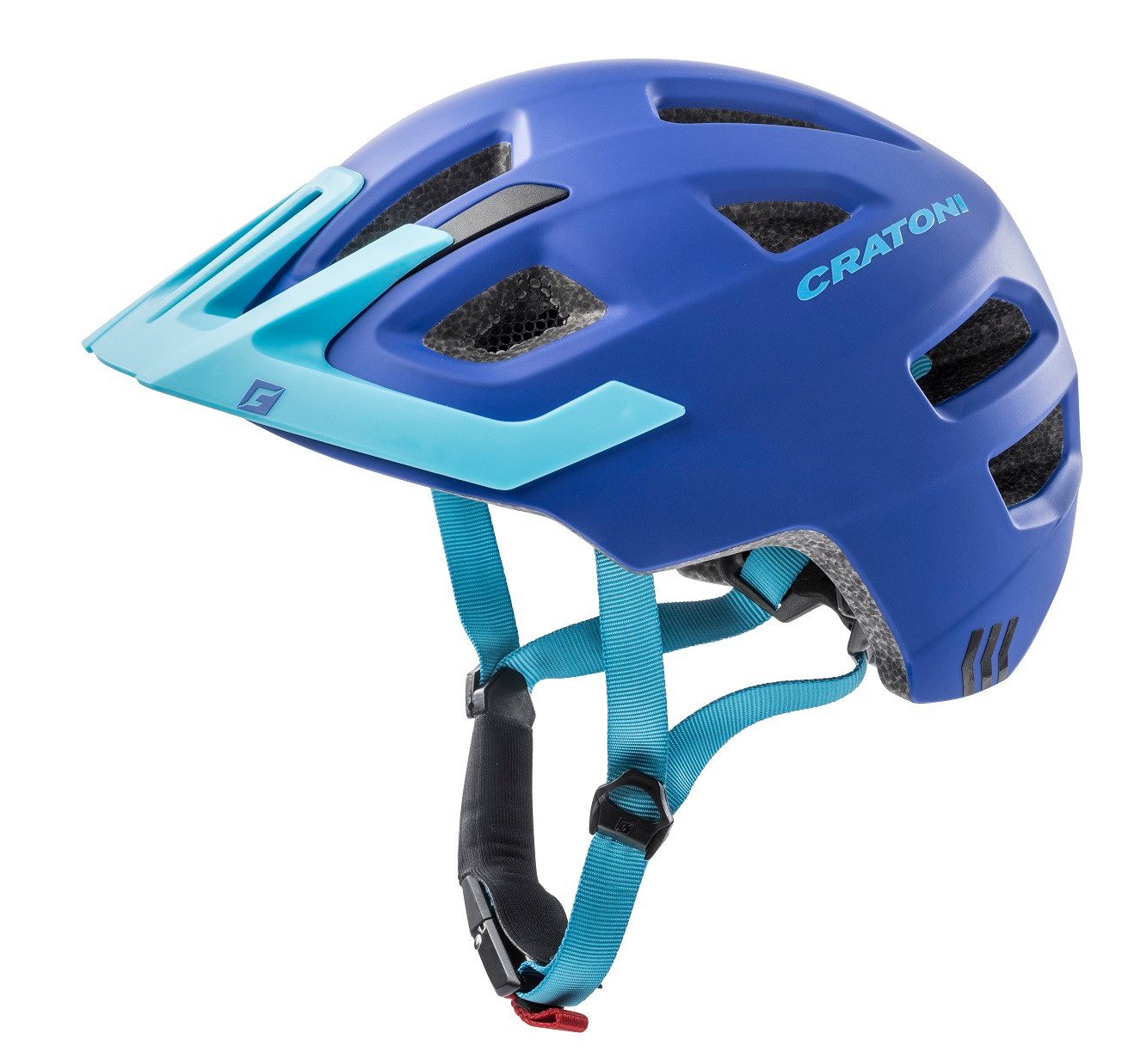 Cratoni Fahrradhelm Maxster PRO matt blau