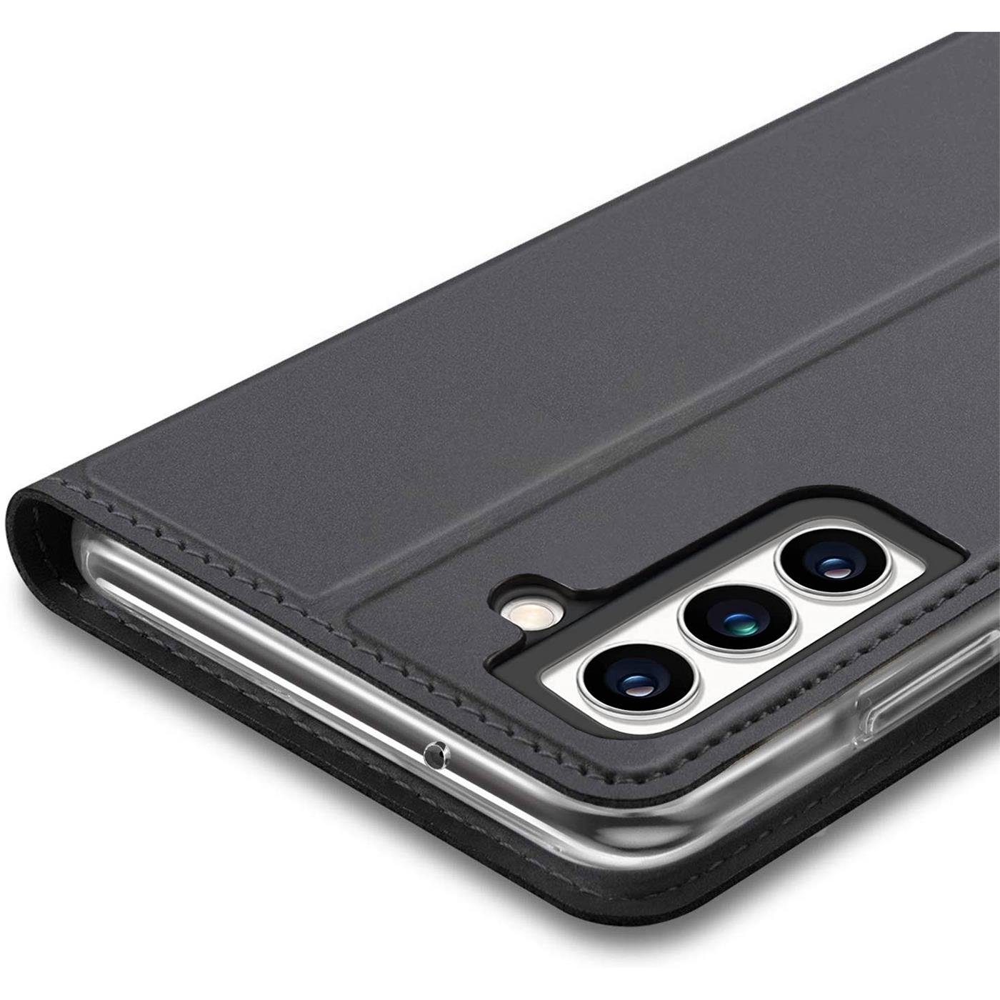 CoolGadget Handyhülle Klapptasche Wallet Kartenfach für Samsung Galaxy S23 6,1 Zoll, Ultra Slim Flip Case Hülle Klapphülle Cover Schutzhülle – Bild 2 von 5