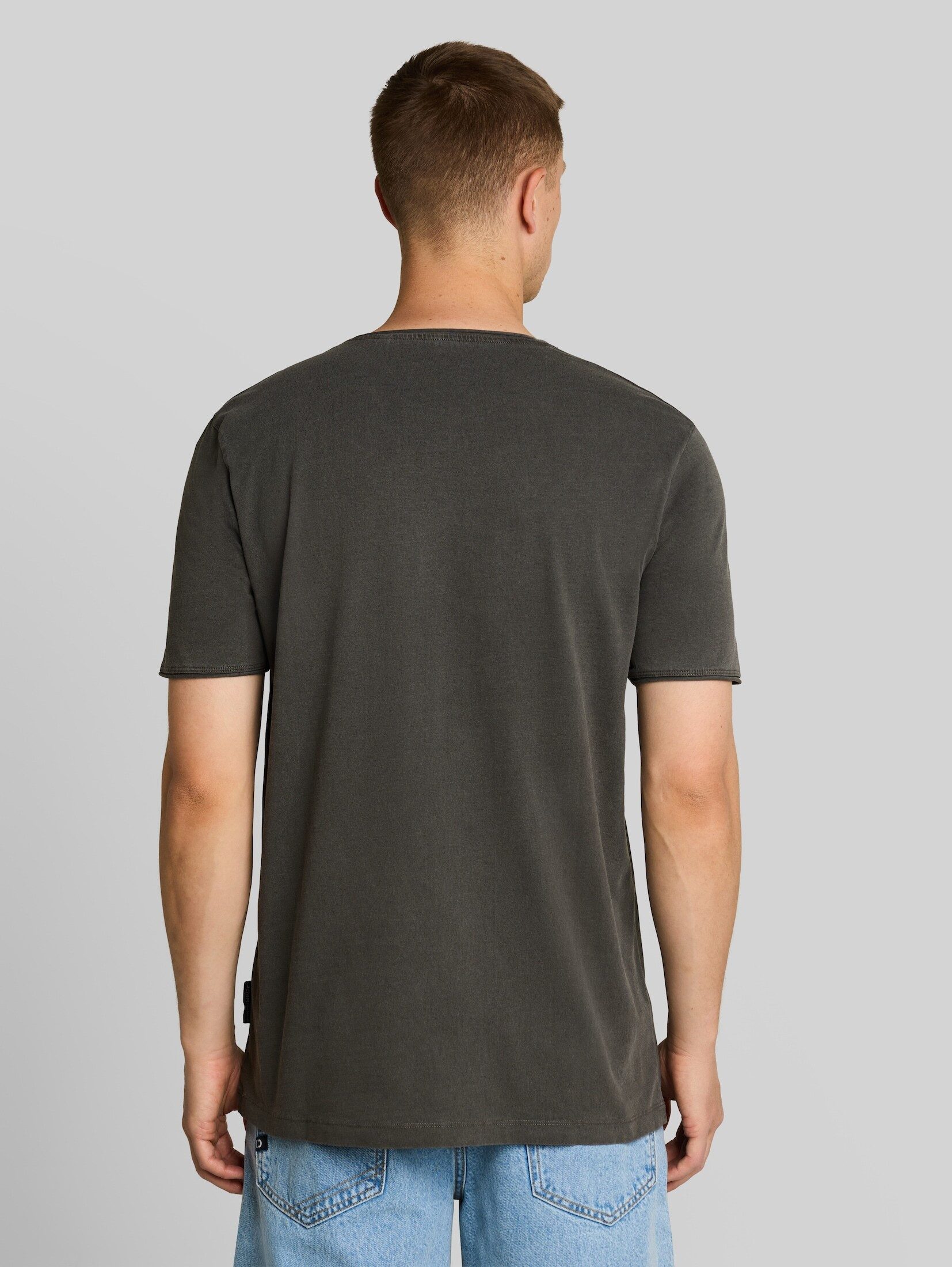 TOM TAILOR Denim T-Shirt T-Shirt T-Shirt im Used-Look