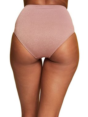 Esprit Bikini-Hose Recycelt: glitzernde Bikinihose mit hohem Bund
